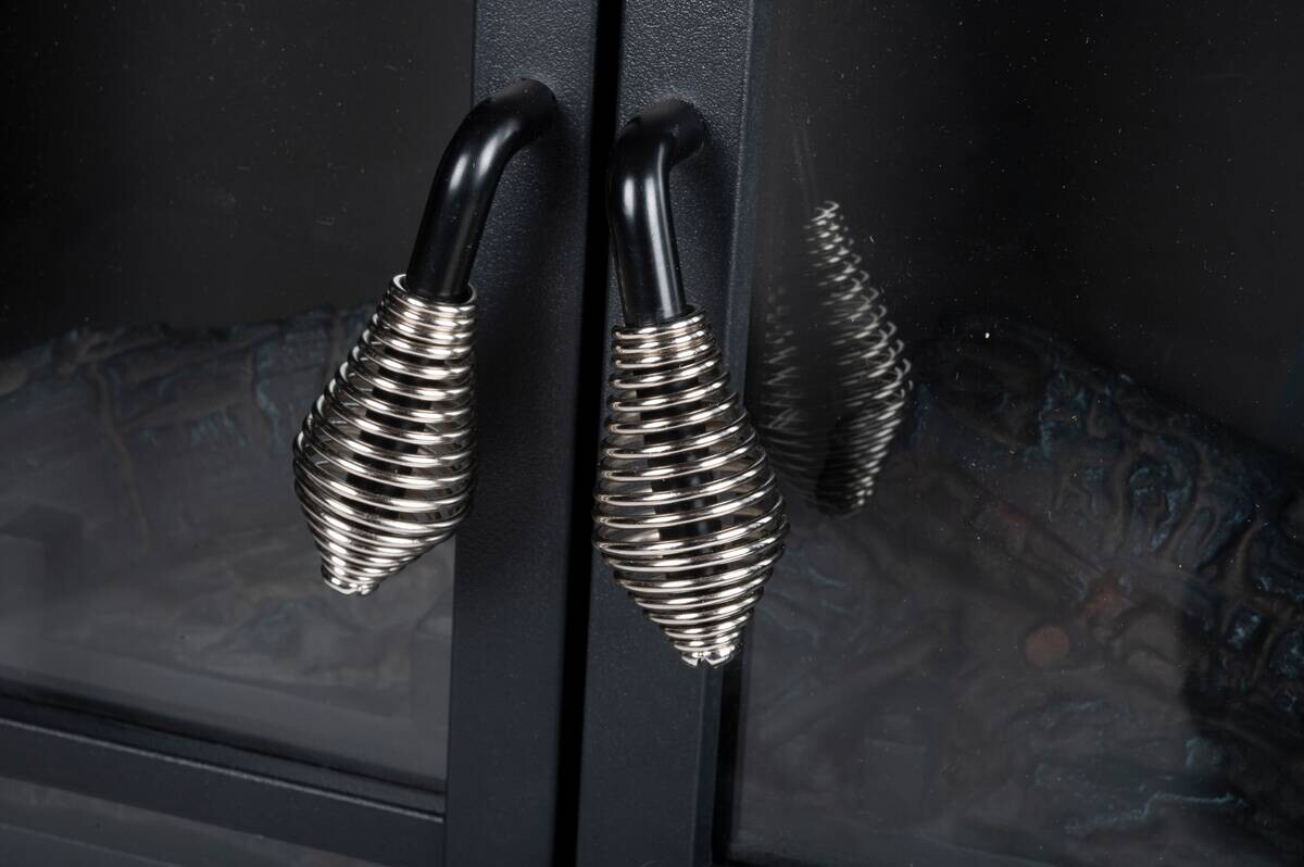 Elektrokamin schwarz B/H/L: ca. 51x59x28 cm ca. 1800 W