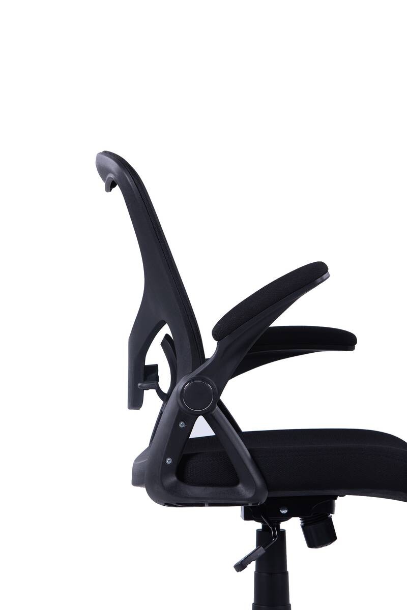 Chefsessel FLEX schwarz schwarz schwarz Webstoff Netzstoff Kunststoff