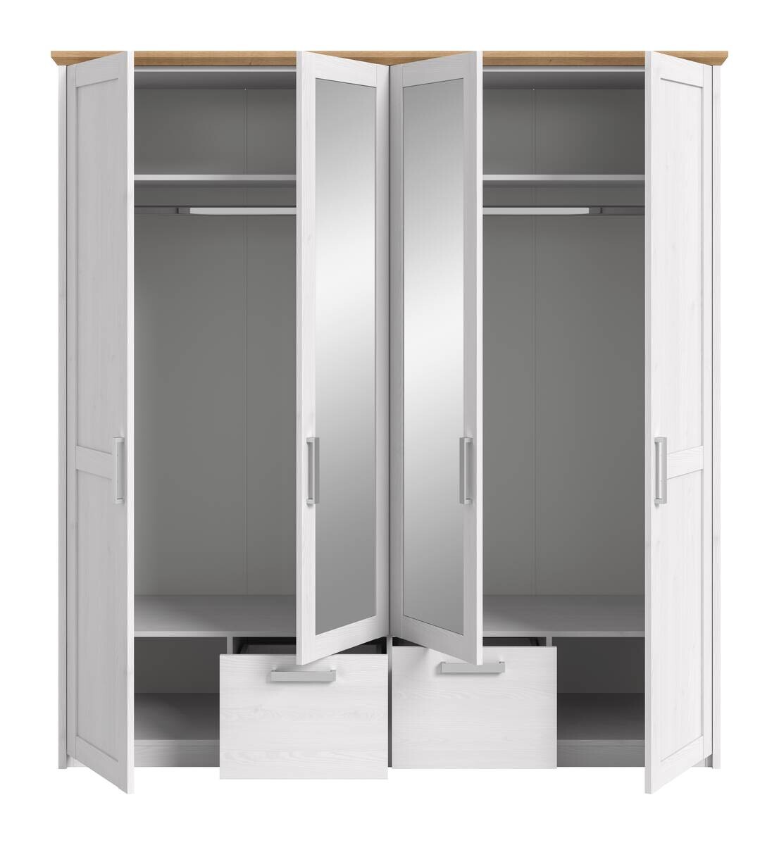 Kleiderschrank VERONA Sibiu Lärche Nachbildung Eiche Artisan Nachbildung B/H/T: ca. 188x20x61 cm