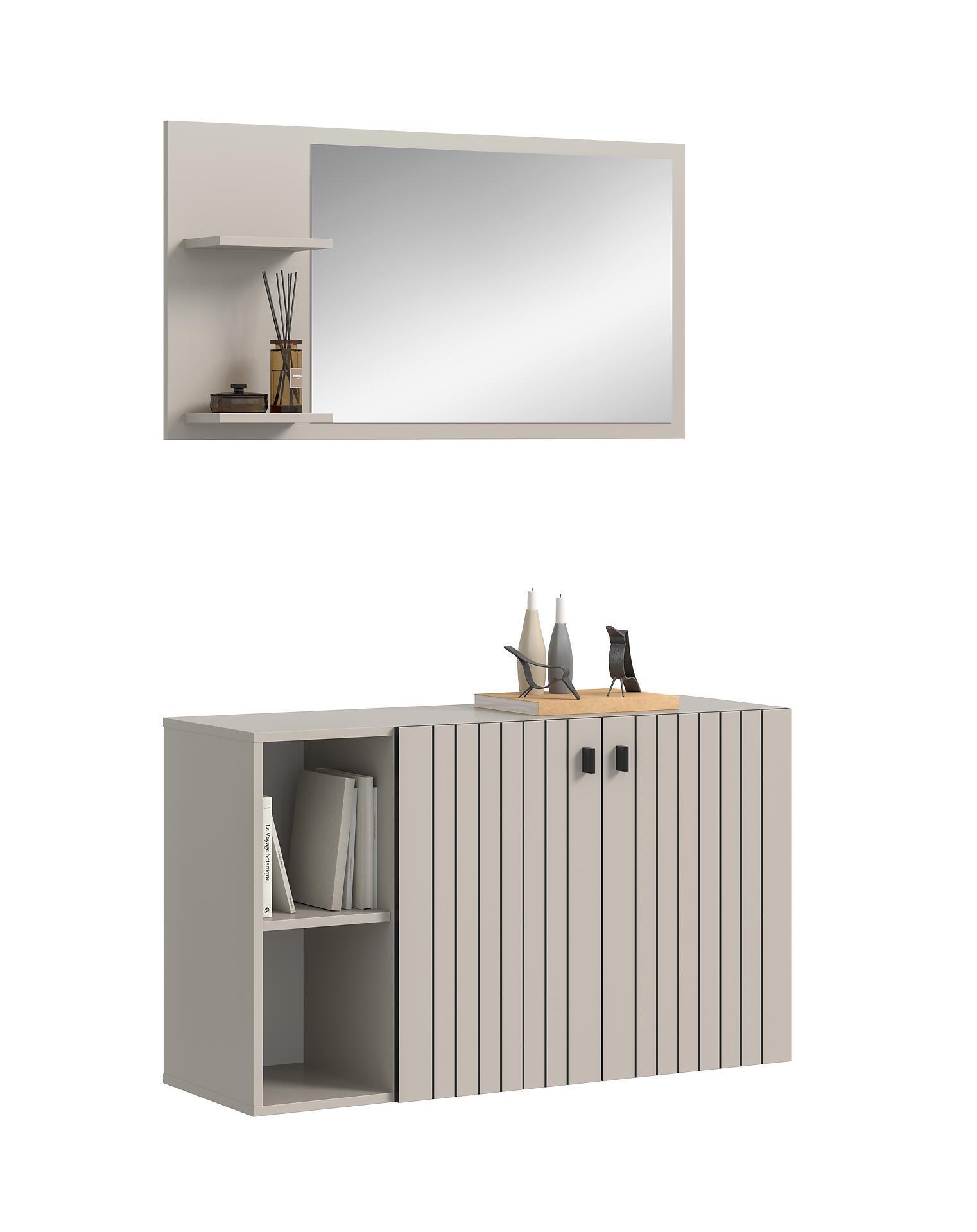 Garderobenset STATION Cashmere B/H/T: ca. 106x192x37 cm Garderobenset STATION Cashmere B/H/T: ca. 106x192x37 cm