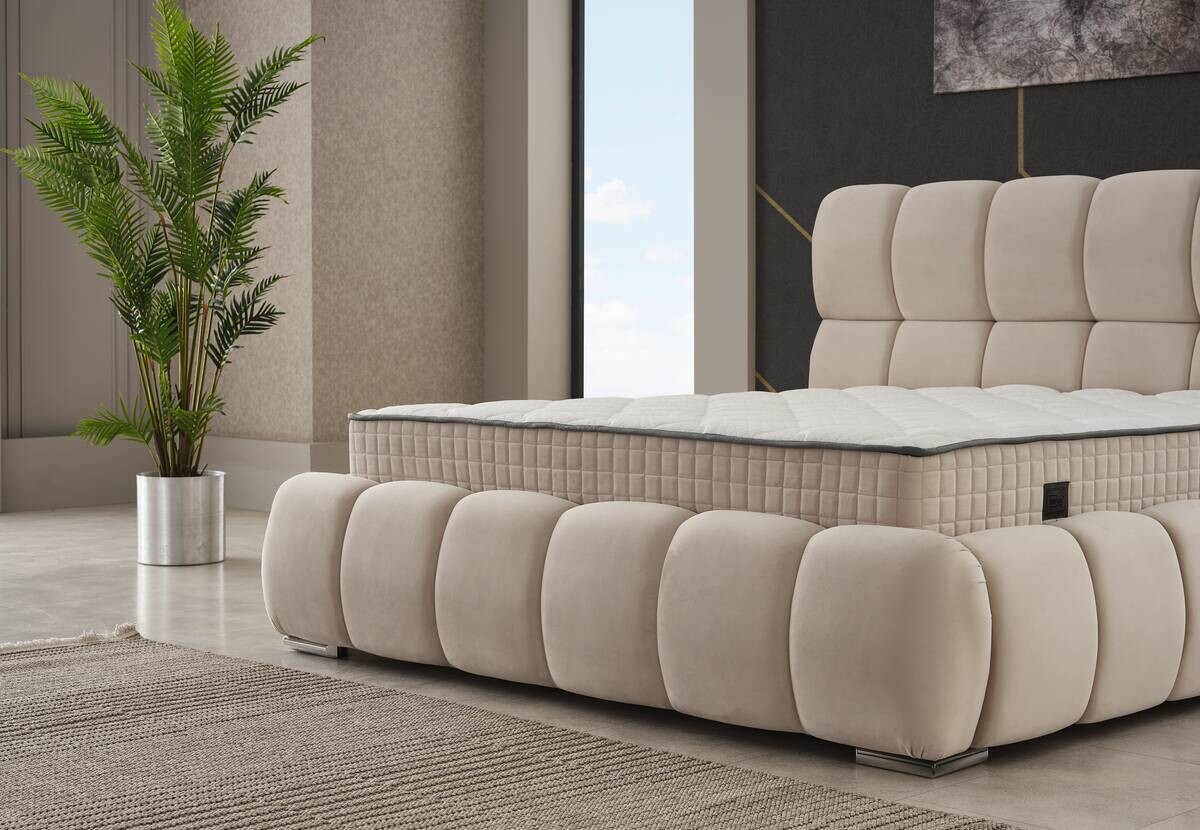 Polsterbett Prestige creme Liegefläche B/L: ca. 180x200 cm