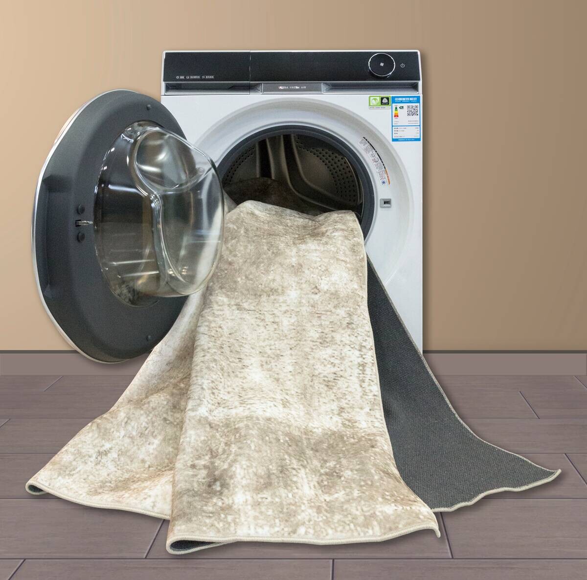 Teppich Silk beige B/L: ca. 120x160 cm