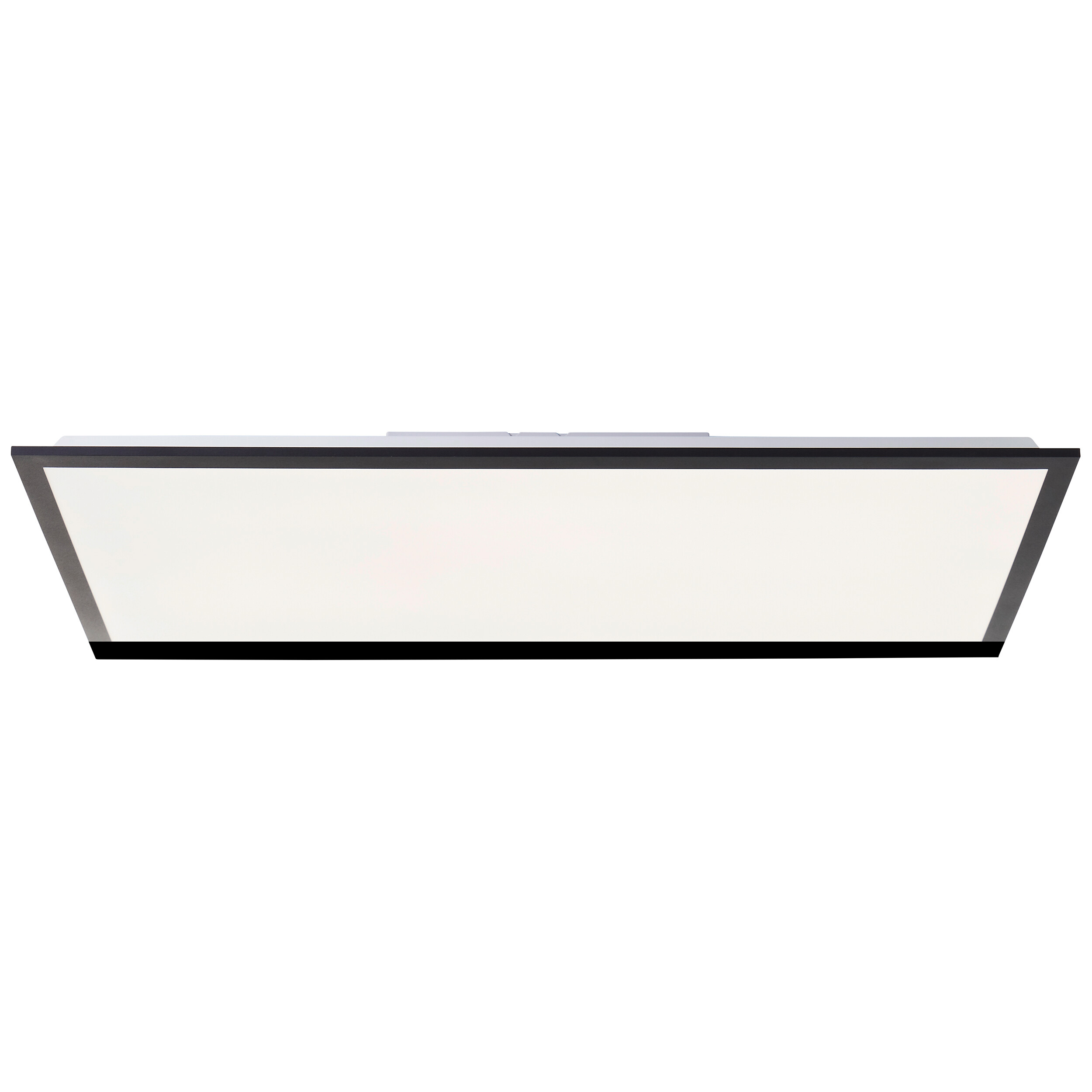 Brilliant LED-Deckenleuchte Briston schwarz Metall Kunststoff B/H/L: ca. 83,5x7,5x43,5 cm