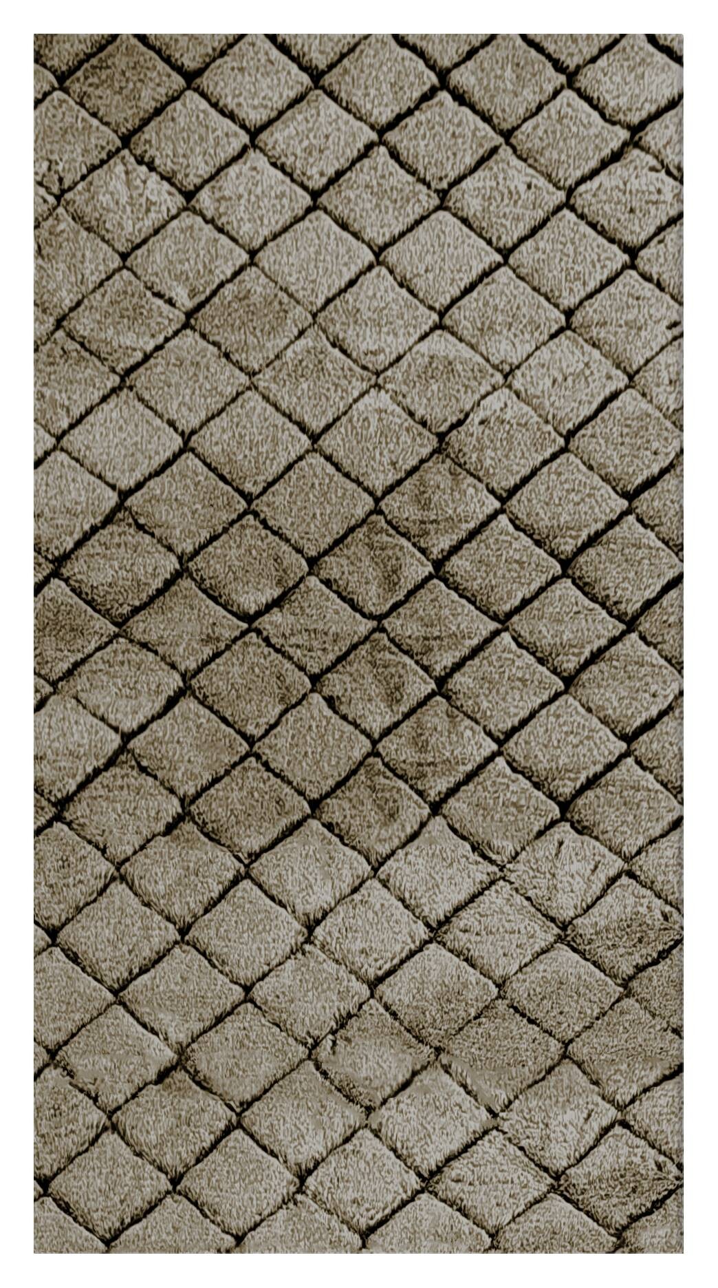 Teppich Vichy natur B/L: ca. 80x150 cm Teppich Vichy natur B/L: ca. 80x150 cm