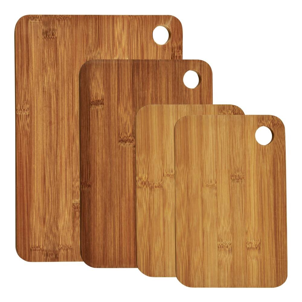 Kesper Schneidbrett natur Holz Bambus B/H/L: ca. 23x4x33 cm