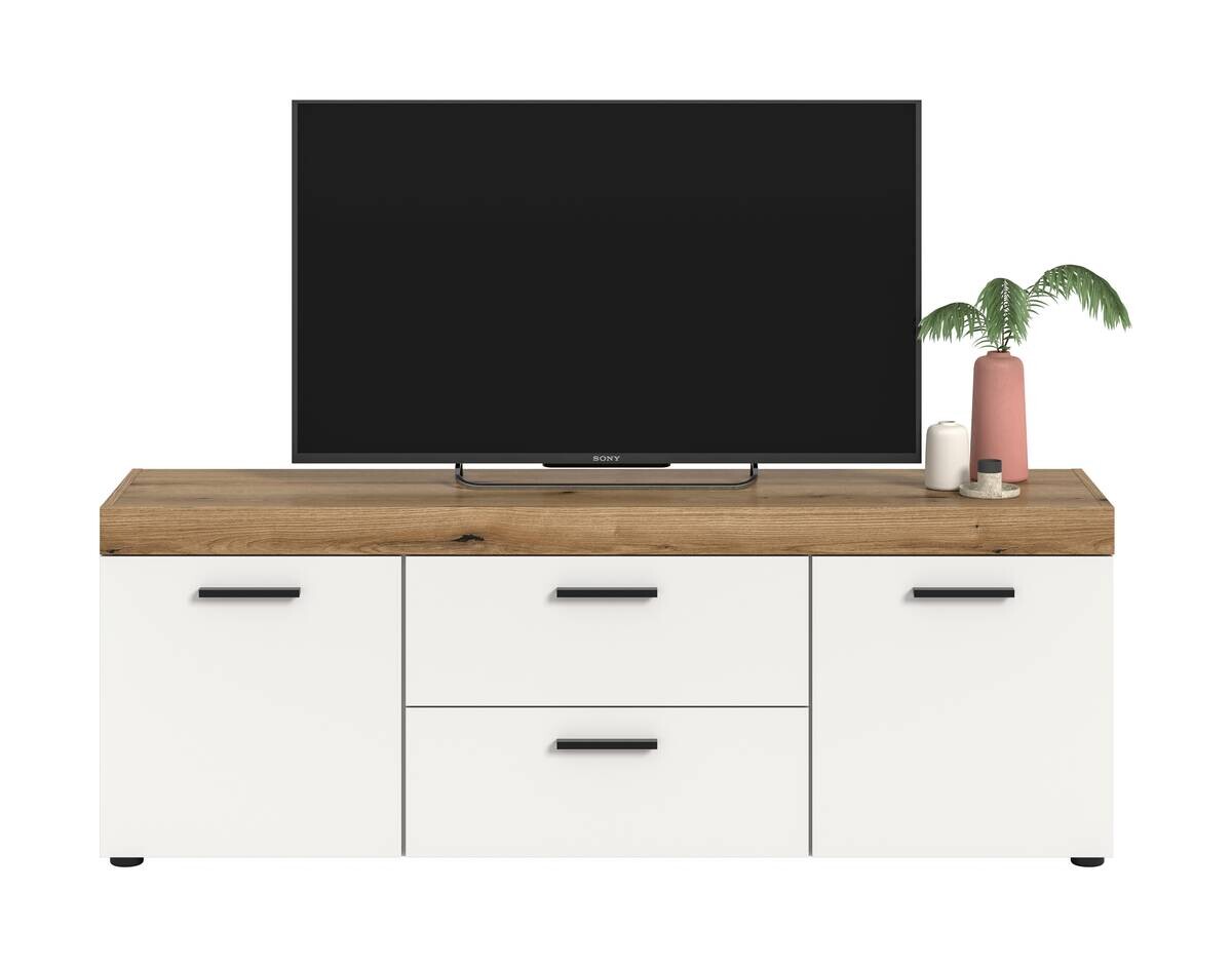 TV-Lowboard Sunset weiß B/H/T: ca. 150x54x37 cm