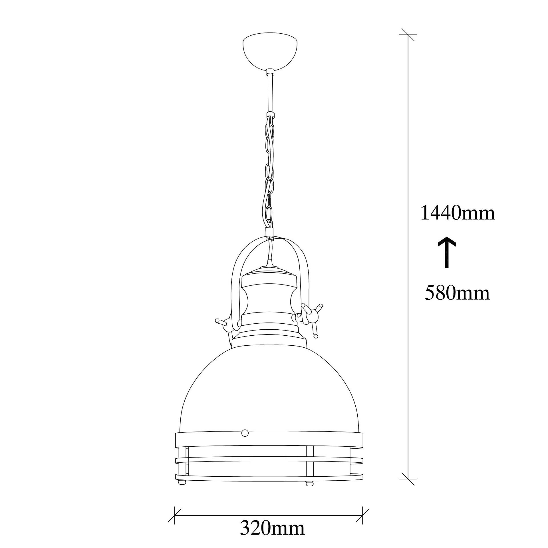 Opviq Pendelleuchte Saglam-3762 rot schwarz B/H/T/L/D: ca. 32x144x32x32x32 cm E27 1 Brennstellen