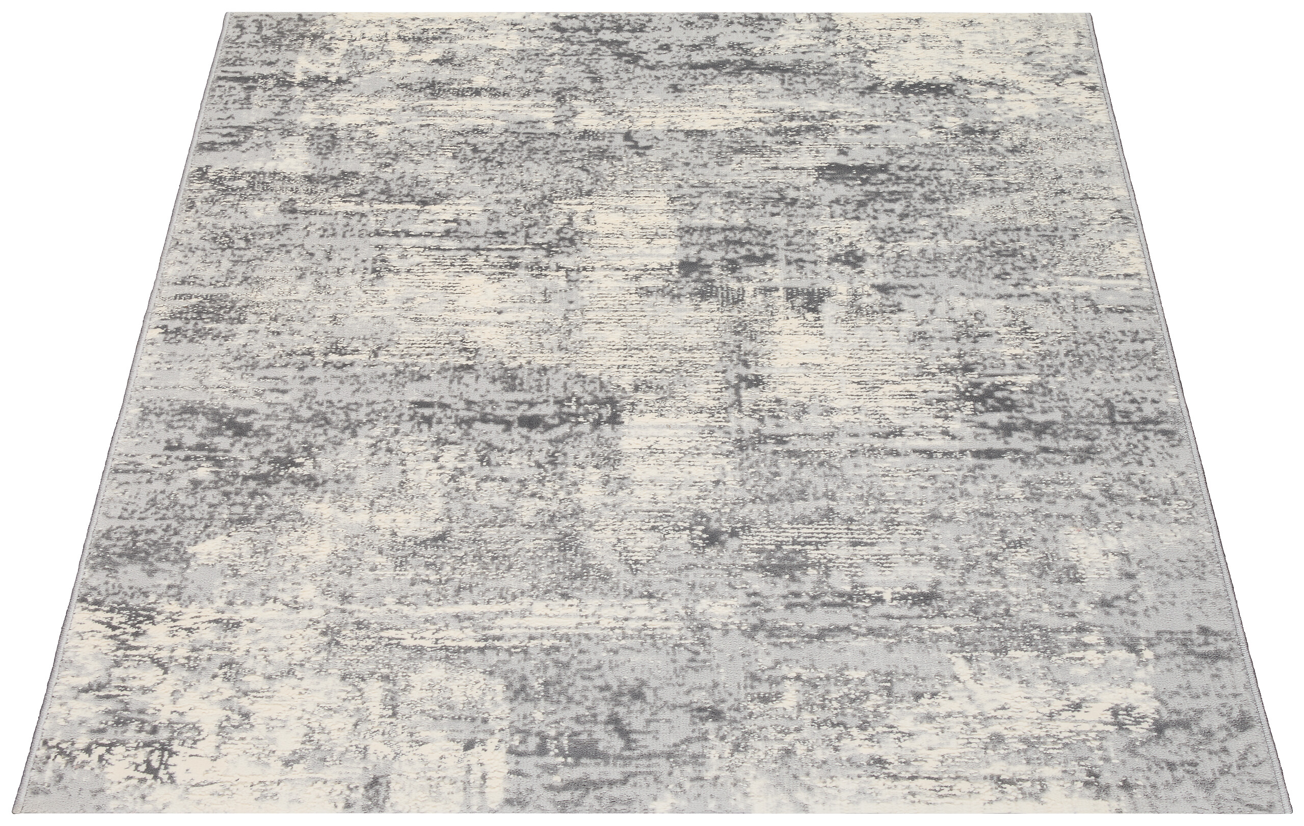 Webteppich Cosmo grau B/L: ca. 80x150 cm