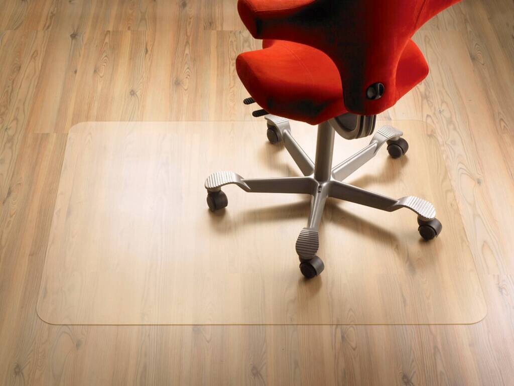 Bodenschutzmatte transparent B/L: ca. 91x121 cm