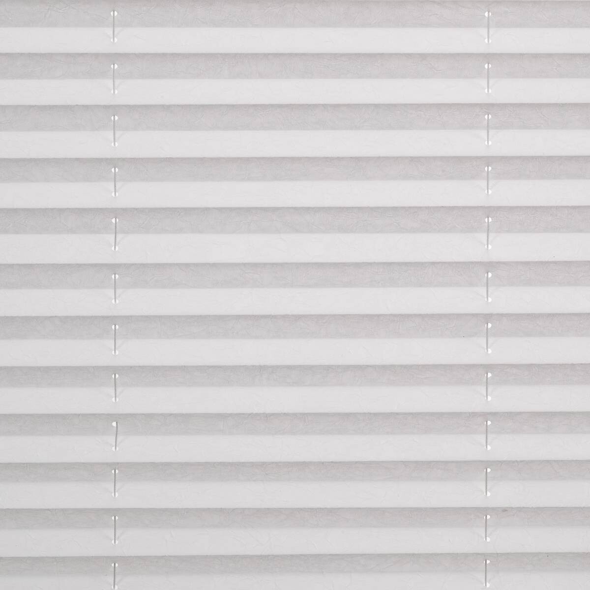 LICHTBLICK Spannplissee weiß B/L: ca. 50x130 cm