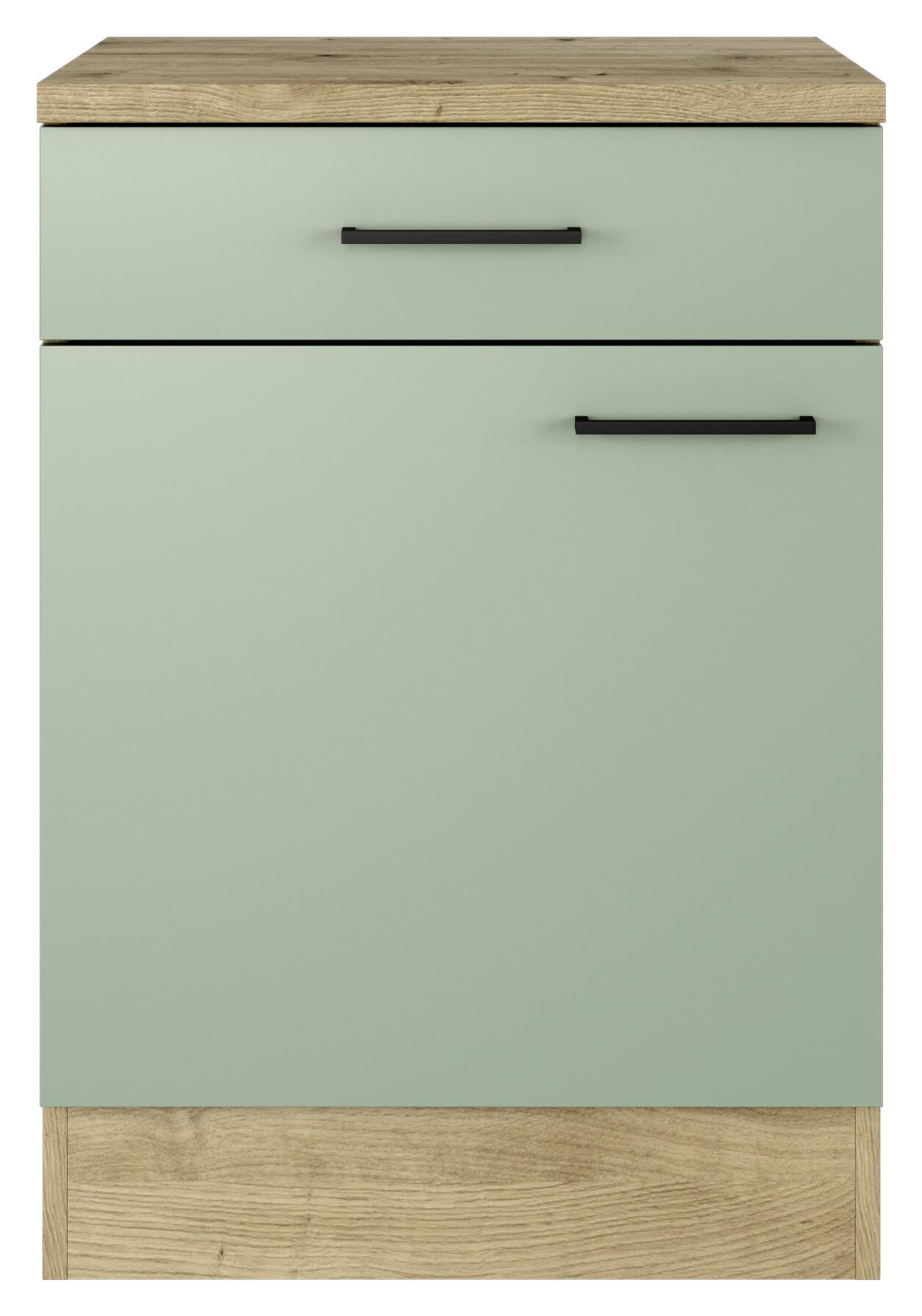 Flex-Well Unterschrank Cara grün B/H/T: ca. 60x85x60 cm Flex-Well Unterschrank Cara grün B/H/T: ca. 60x85x60 cm