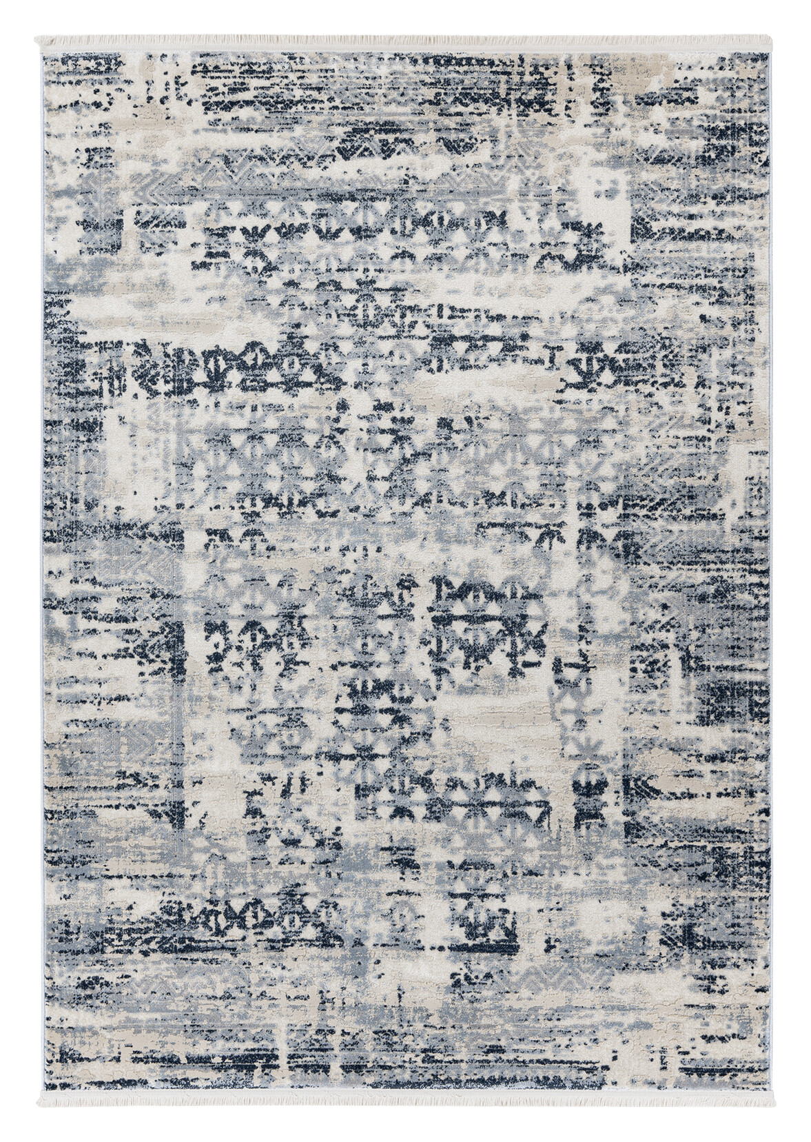 Kayoom Kurzflorteppich Adela 325 blau B/H/L: ca. 80x1,3x150 cm