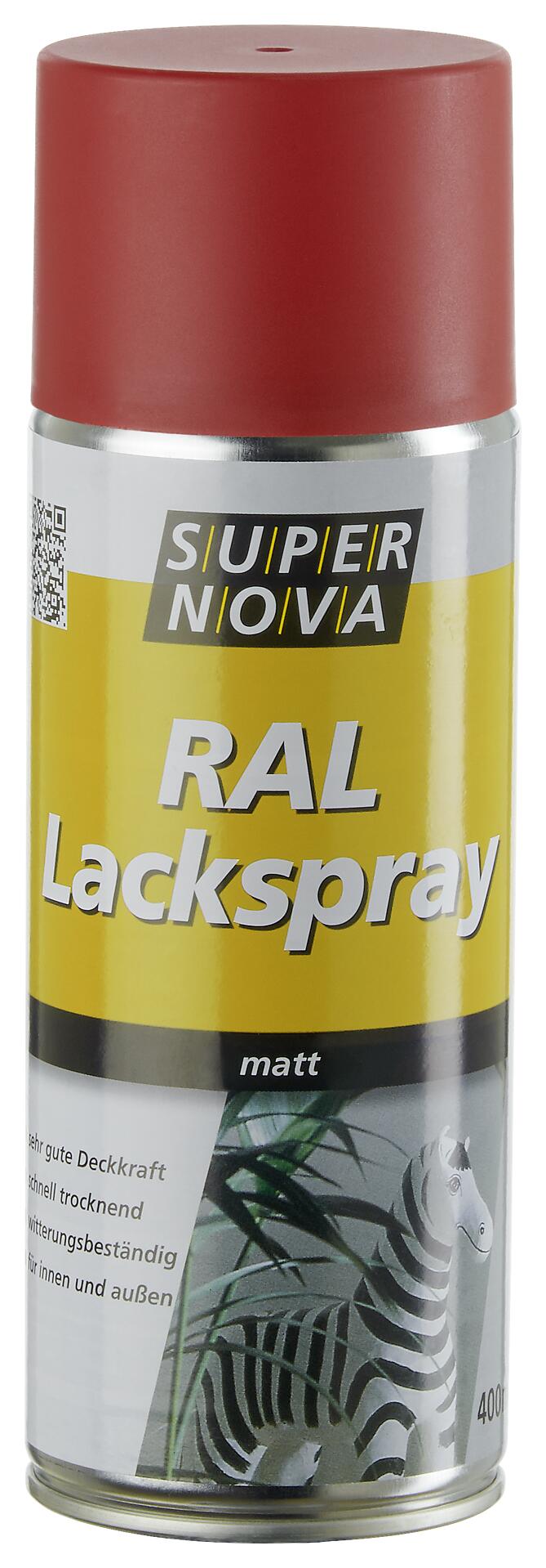 Super-Nova Lackspray feuerrot matt ca. 0,4 l
