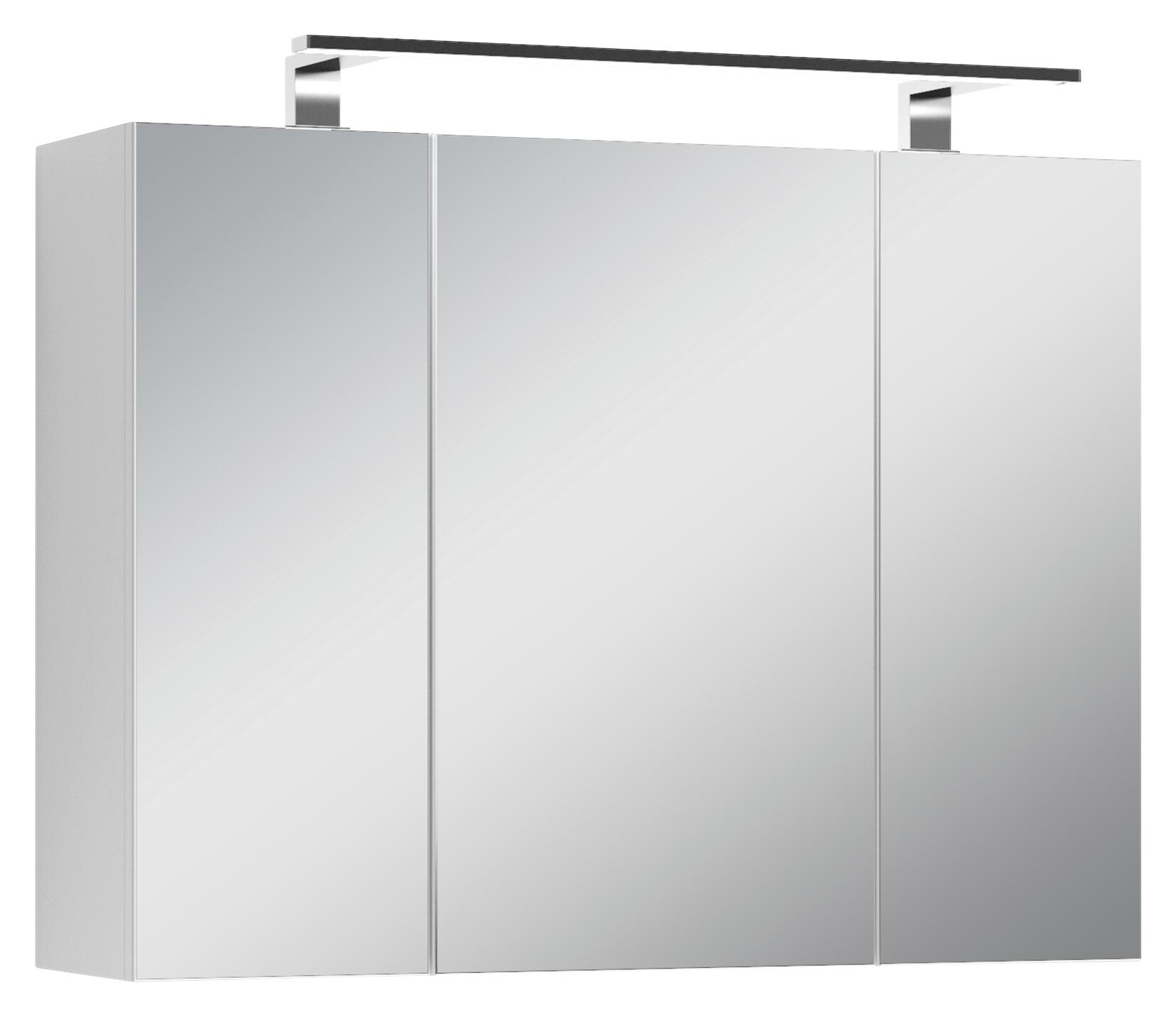 Spiegelschrank SPREE weiß B/H/T: ca. 80x60x15 cm