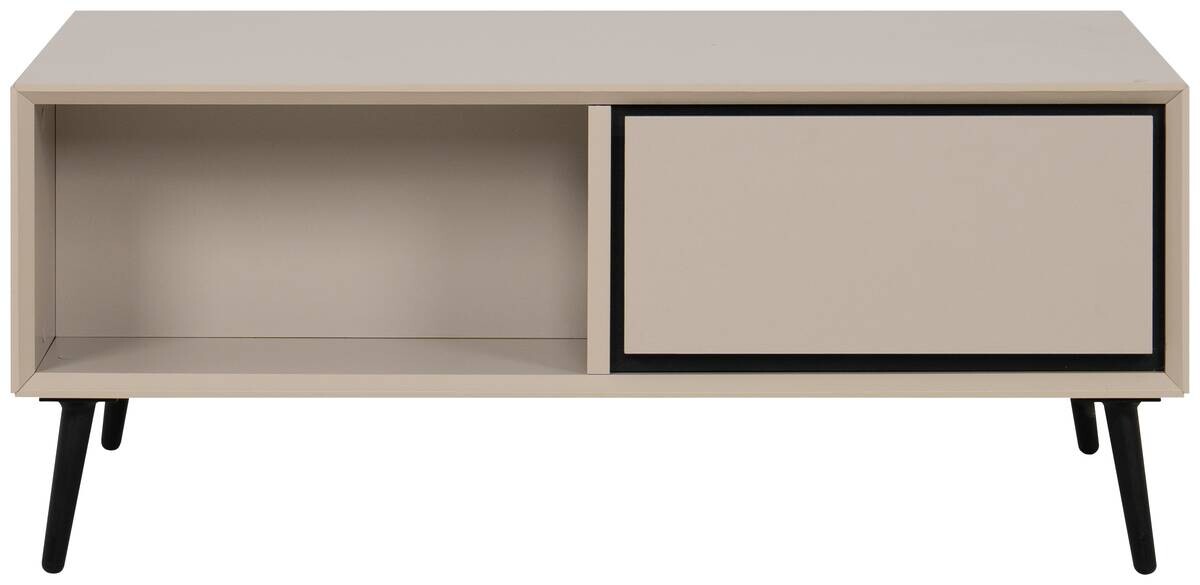 Couchtisch Arona sand schwarz B/H/T: ca. 94x40x55 cm Couchtisch Arona sand schwarz B/H/T: ca. 94x40x55 cm