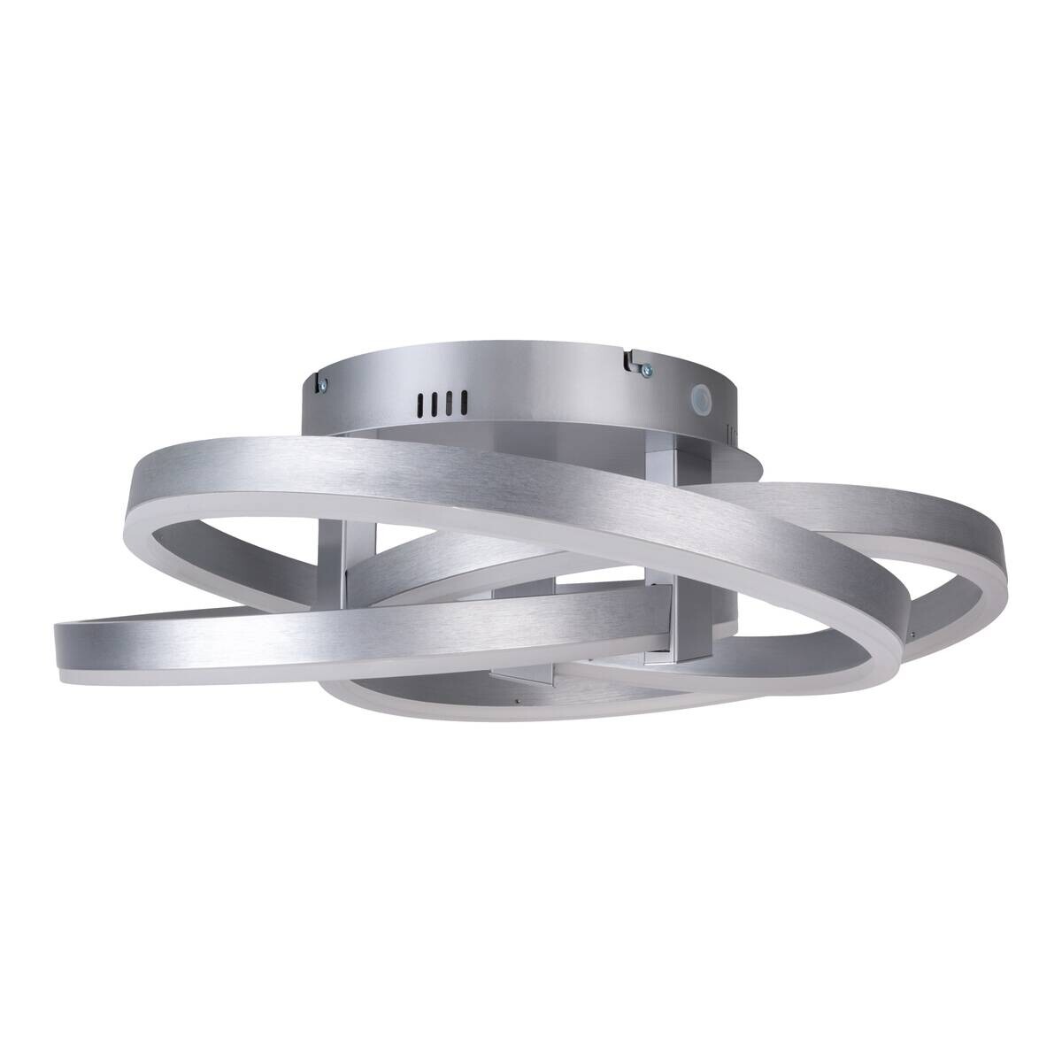 Näve Leuchten Deckenleuchte 1356260 Alu Metall Kunststoff B/H/T: ca. 58x18x58 cm null 1 Brennstellen