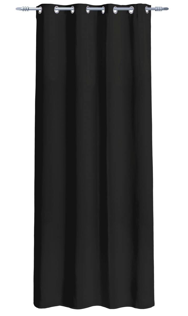 Verdunklungsvorhang Darkness schwarz B/L: ca. 135x245 cm