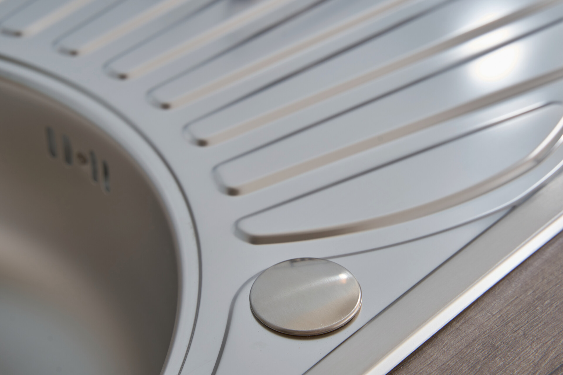 Respekta Einbauspüle Cansas 77 x 48 Edelstahl B/H/T: ca. 86x20x50 cm