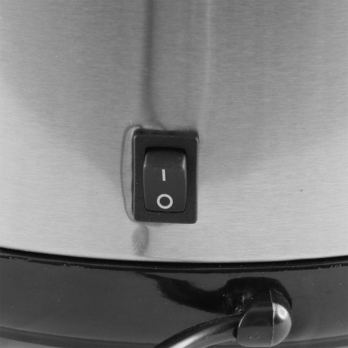 Emerio Edelstahl-Reiskocher RCE-110118 silber schwarz Edelstahl B/H: ca. 26x25 cm