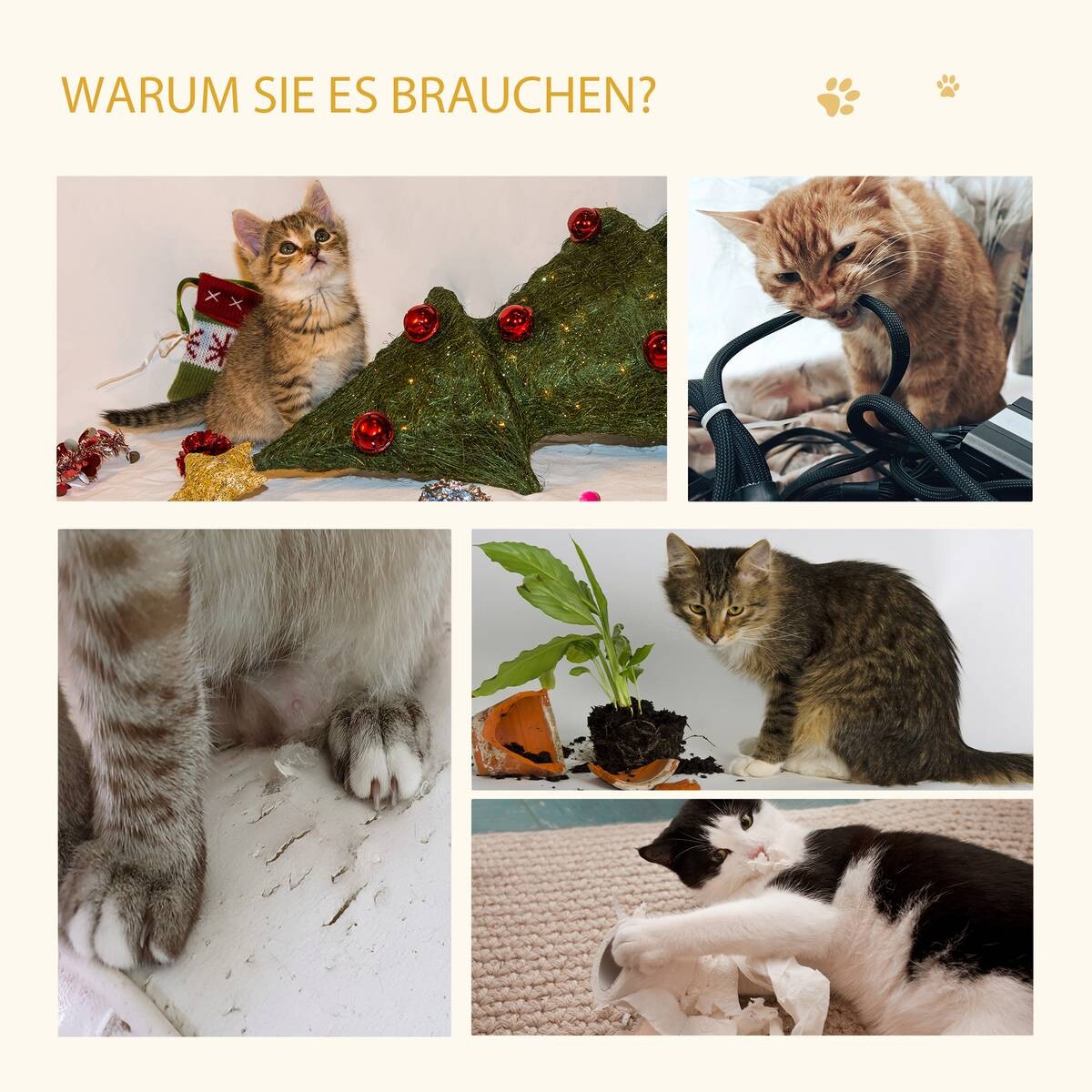 PawHut Kratzbaum