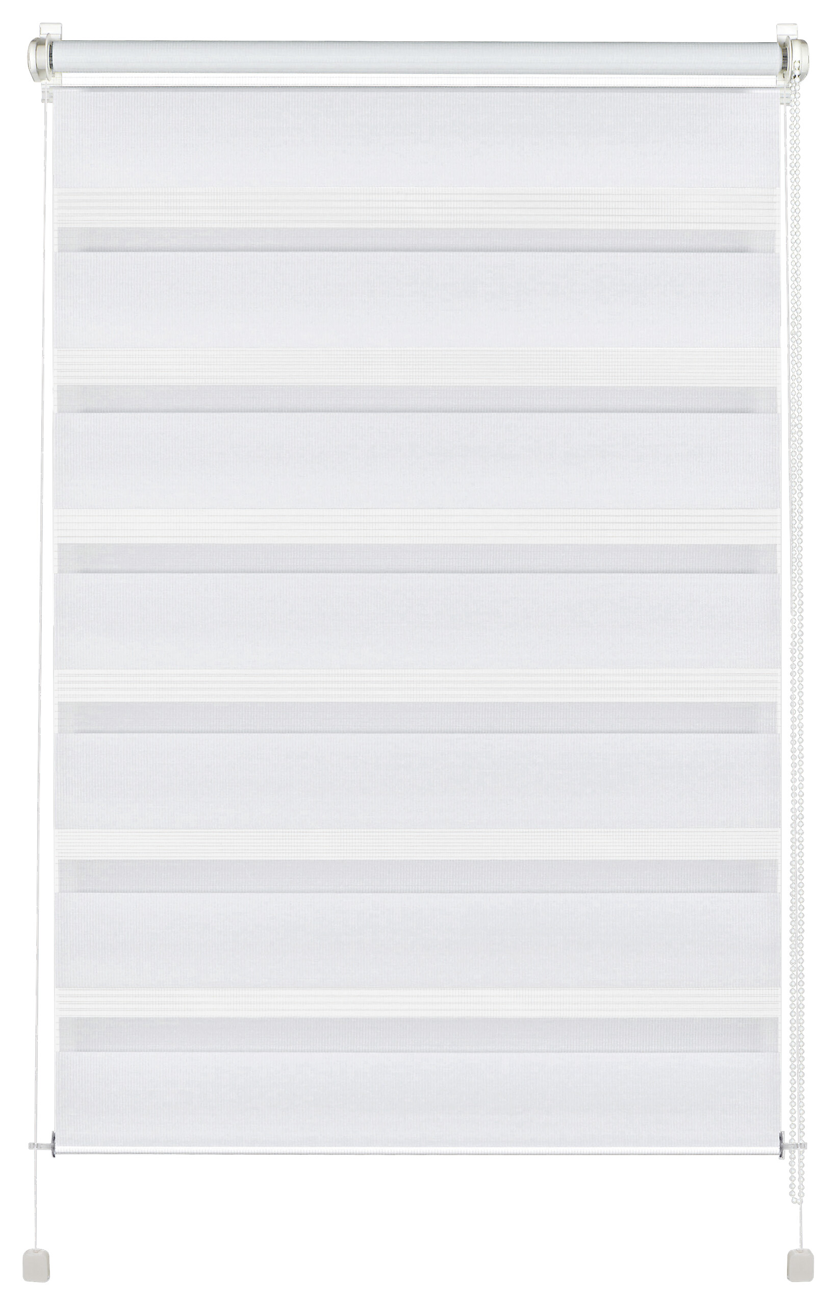 Boviva Doppelrollo weiß B/L: ca. 40x150 cm