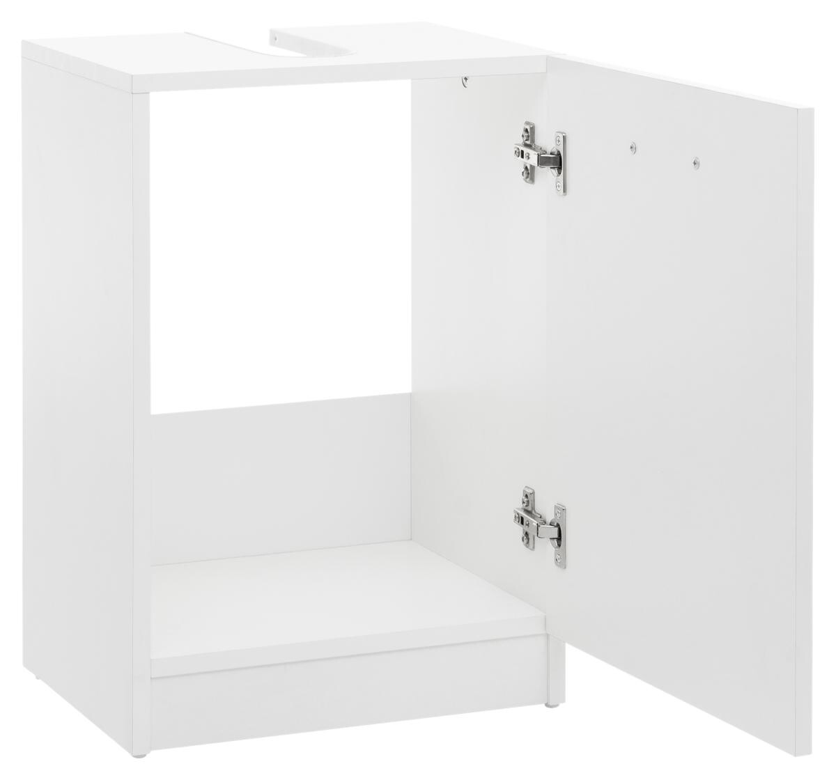 Waschbeckenunterschrank Solo 11 weiß B/H/T: ca. 38x55x29 cm