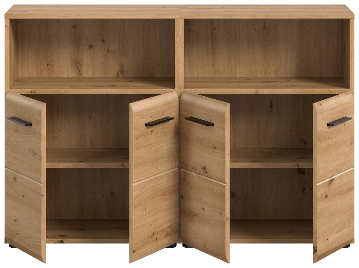 Badezimmer-Set Ice Artisan Oak Nachbildung B/H/T: ca. 120x80x30 cm