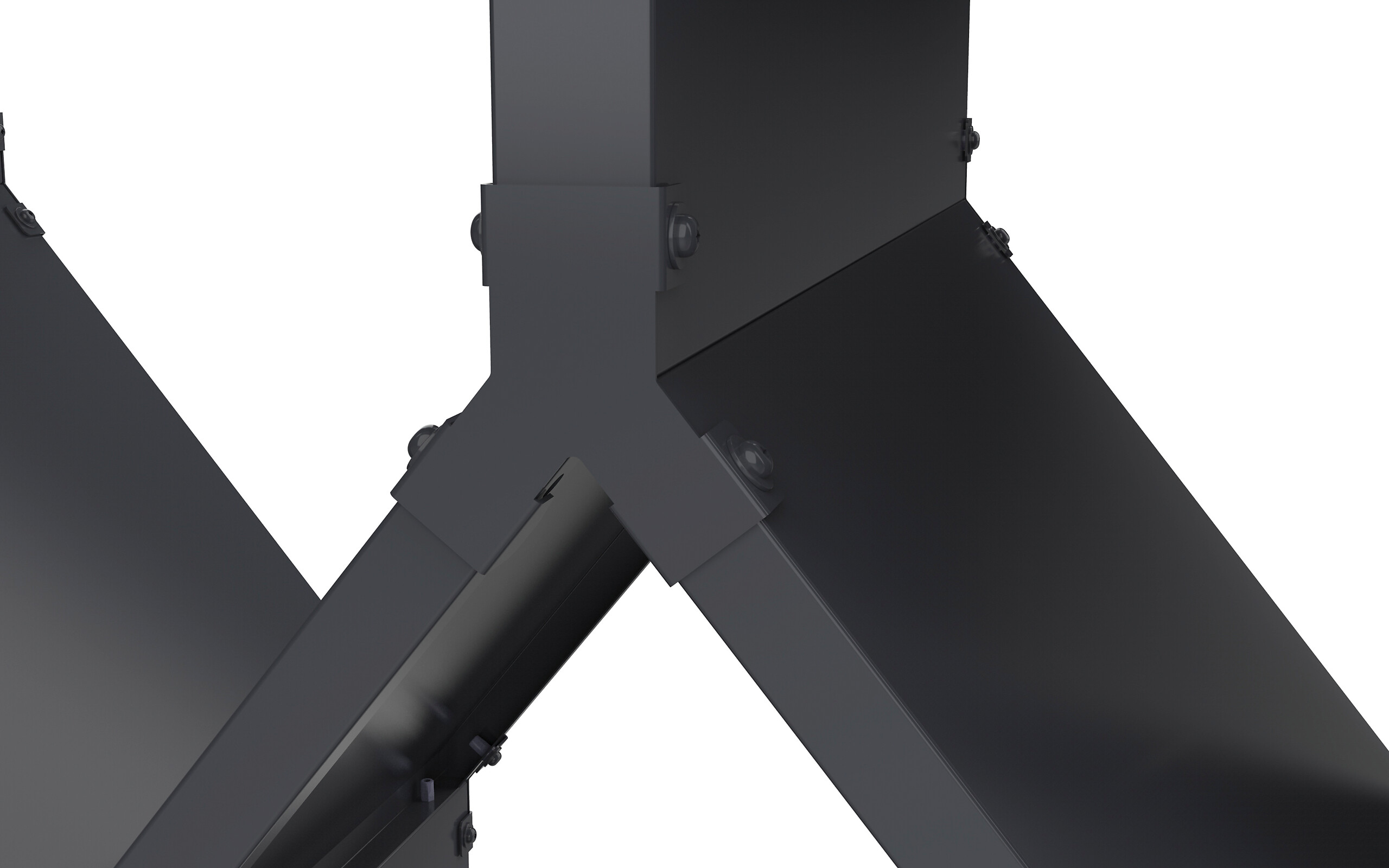 Westmann Kaminholzregal Castra anthrazit B/H/L: ca. 95x160x50 cm