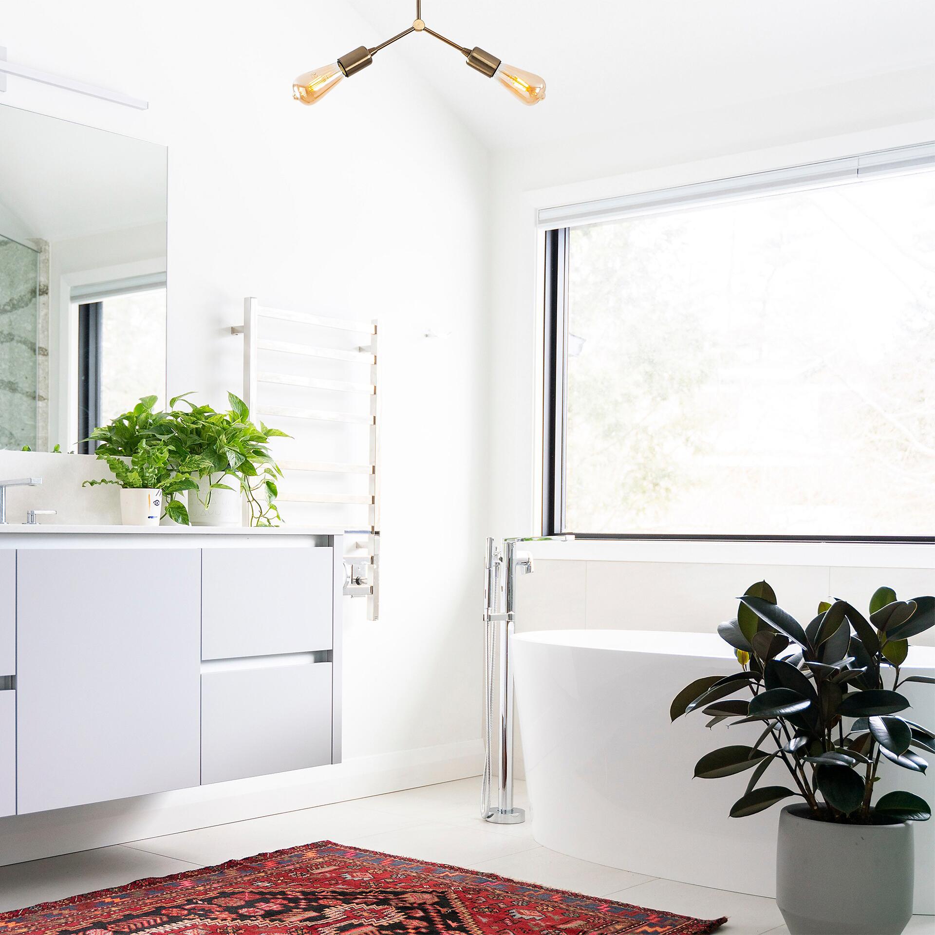 Opviq Deckenleuchte Sparrow-1251 B/H/T/L: ca. 34x26x10x34 cm E27 2 Brennstellen