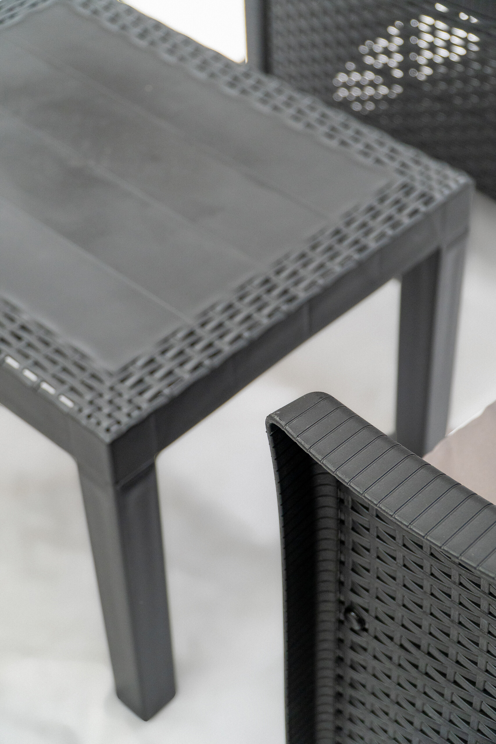 ProGarden Loungeset Forest anthrazit Polypropylen