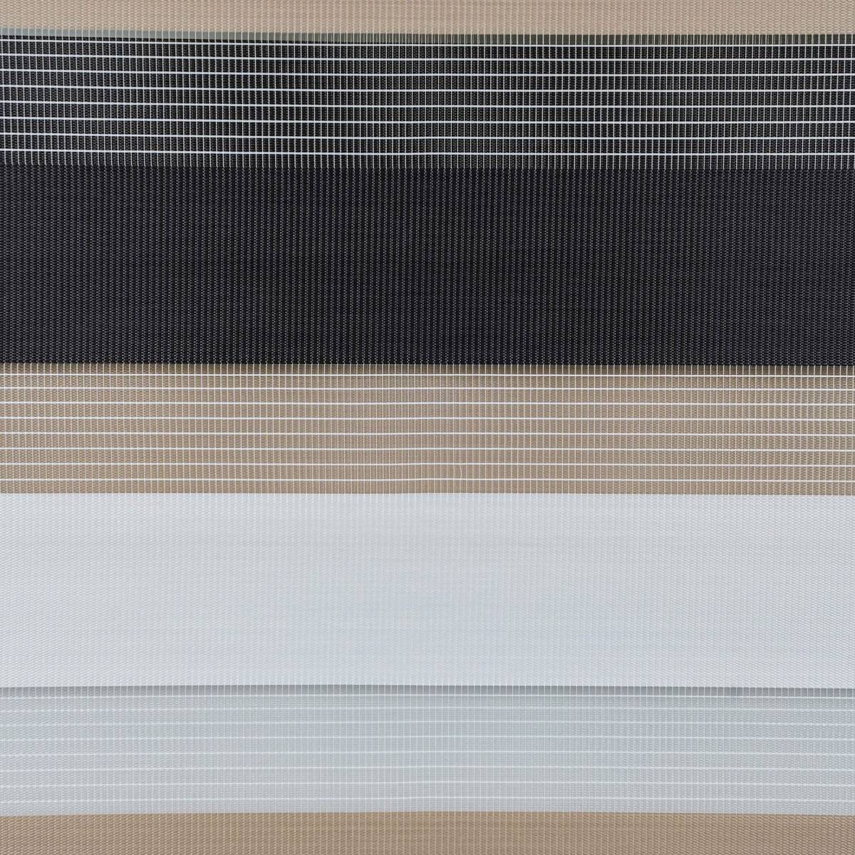 Doppelrollo Just-Triple Cappuccino B/L: ca. 140x160 cm