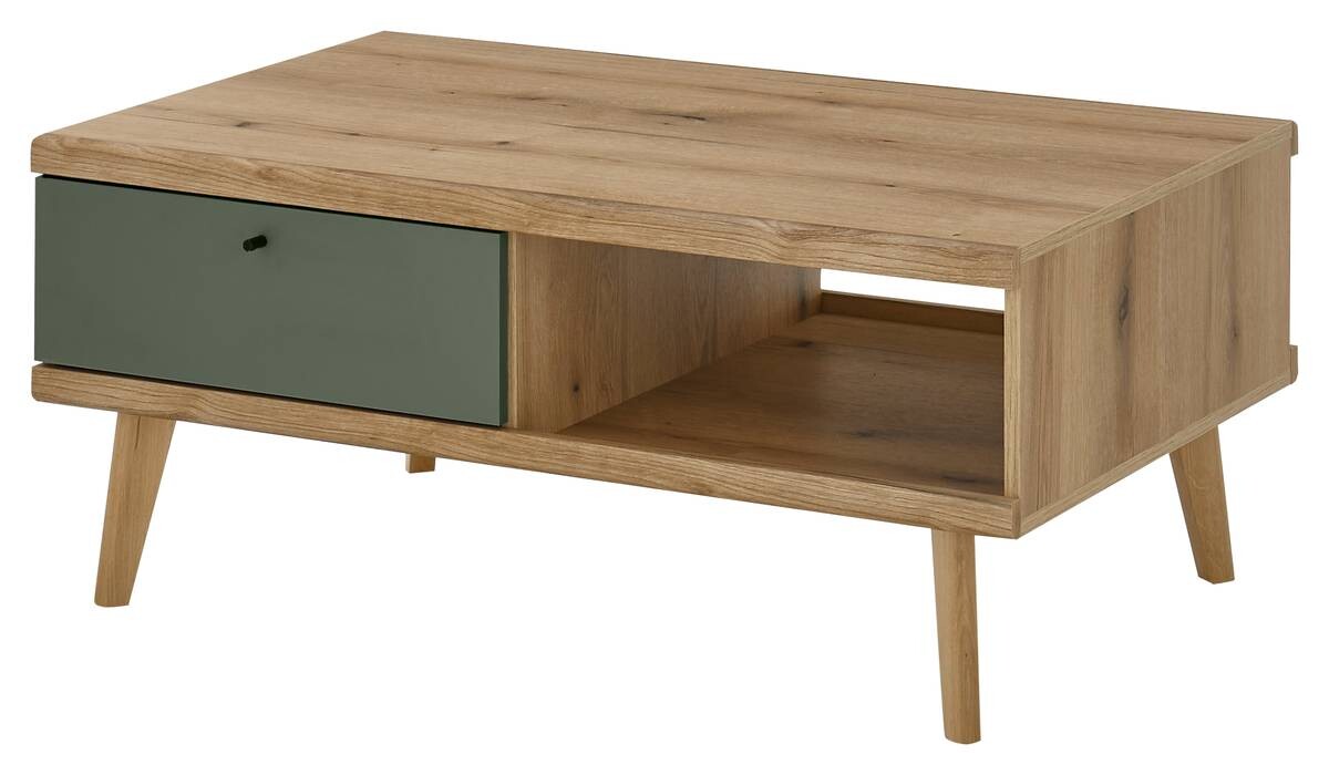 Couchtisch Alva Eiche Evoke Coast Nachbildung salbei B/H/T: ca. 107x46x67 cm Couchtisch Alva Eiche Evoke Coast Nachbildung salbei B/H/T: ca. 107x46x67 cm