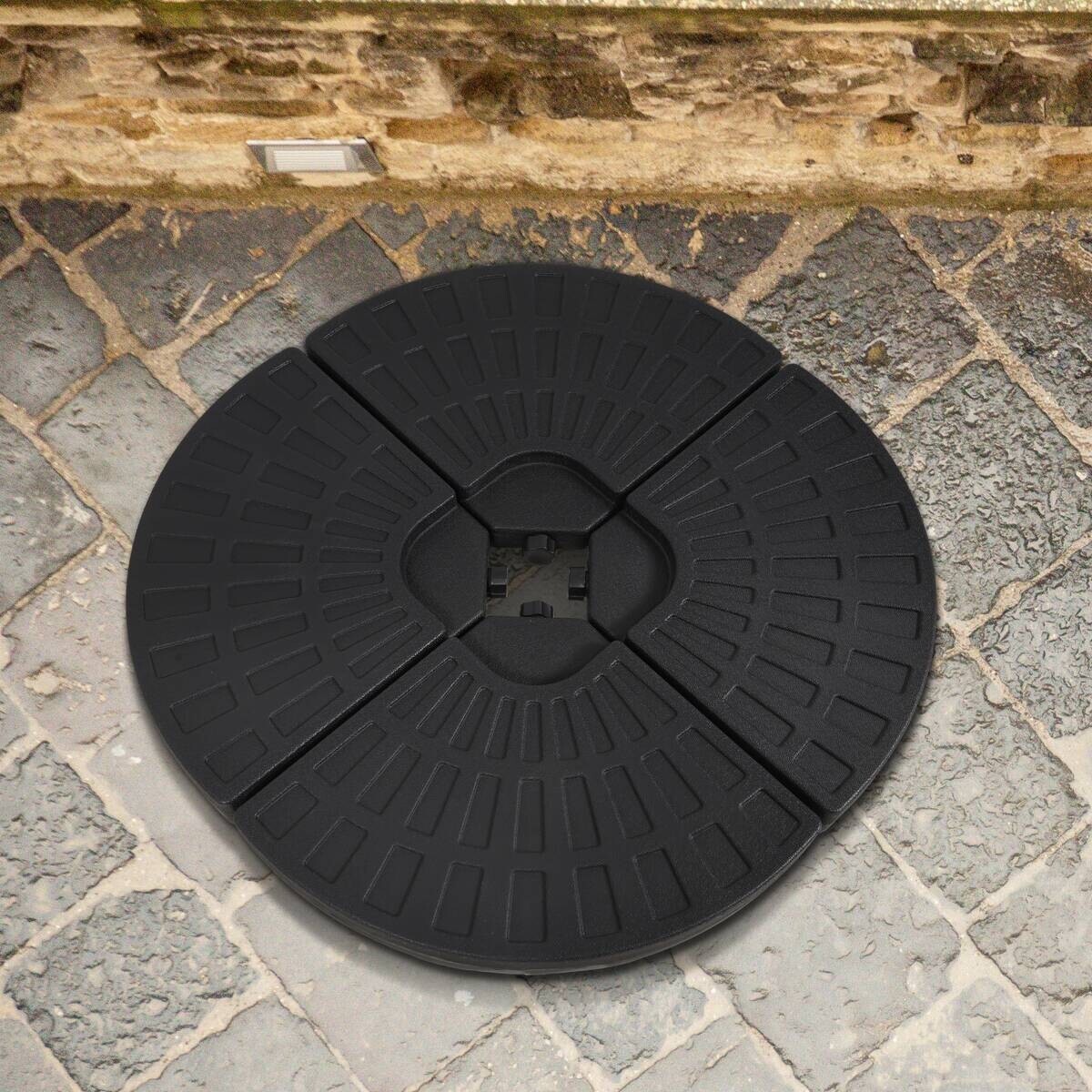 POCOline Schirmständer schwarz Kunststoff