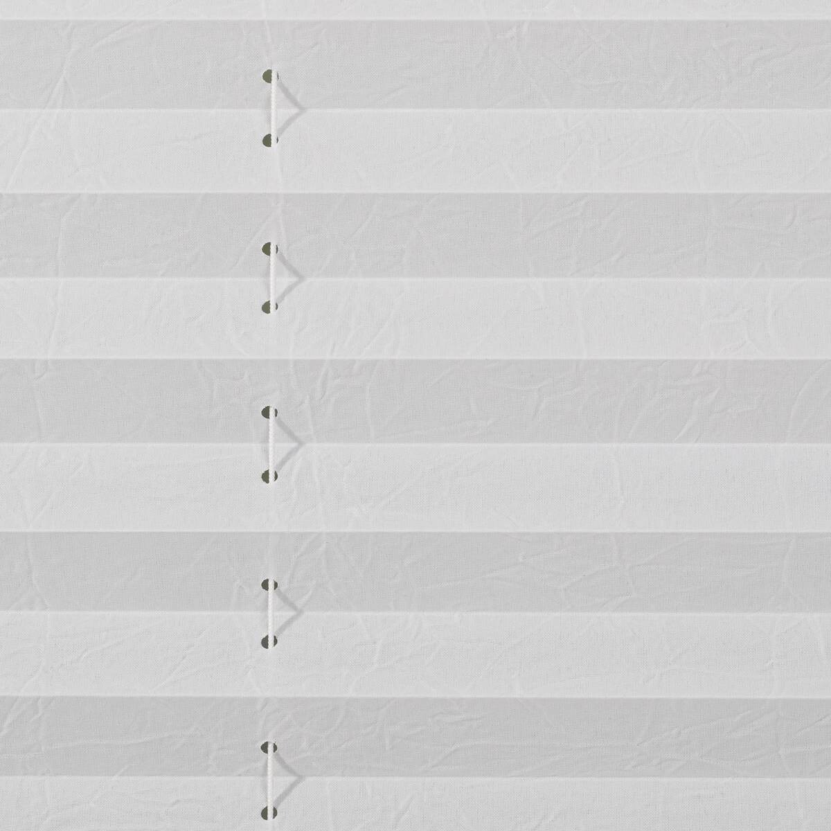 LICHTBLICK Spannplissee weiß B/L: ca. 55x130 cm