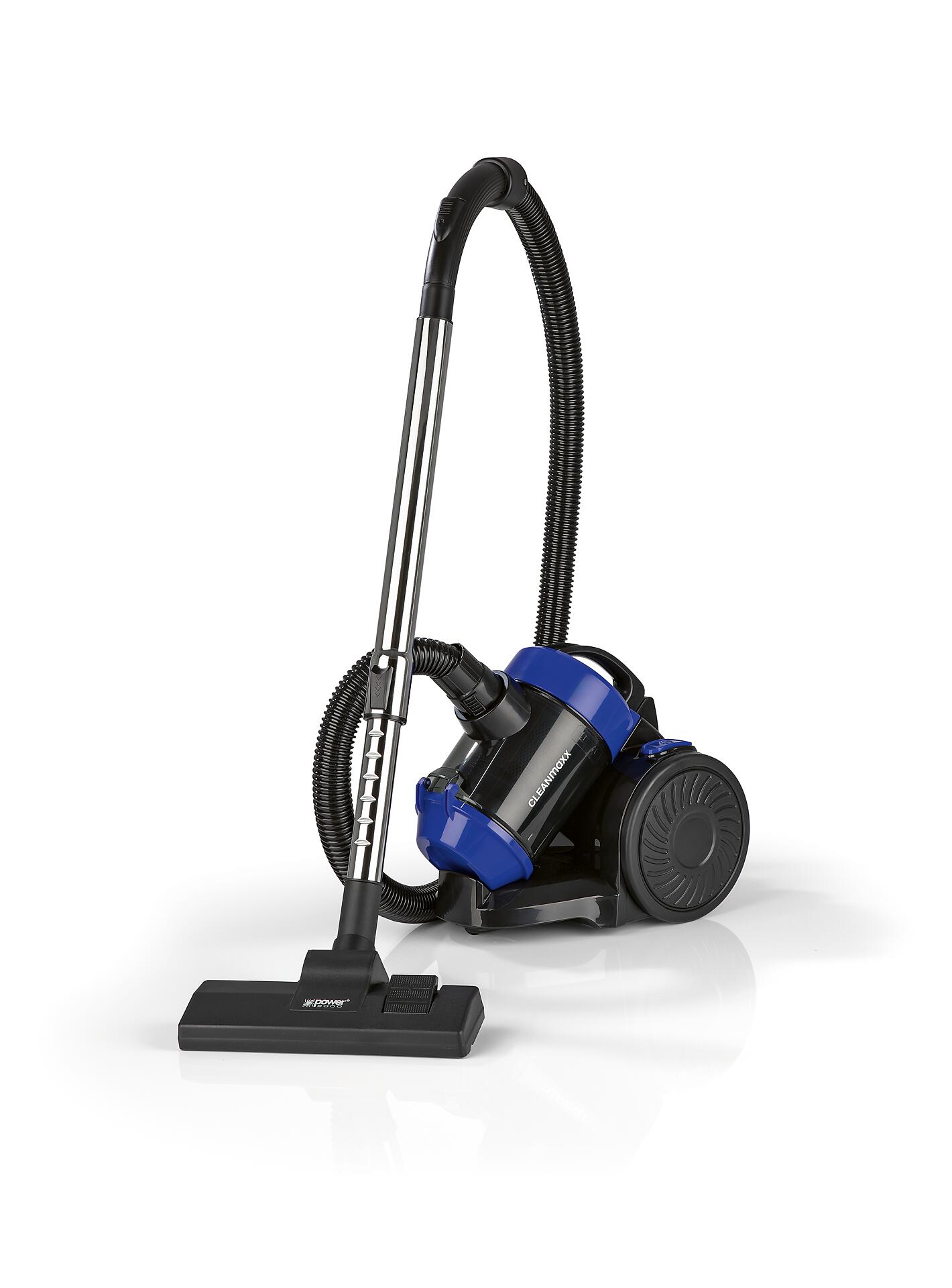 CLEANmaxx Staubsauger blau schwarz Metall Kunststoff B/H/L: ca. 35,5x23x27 cm