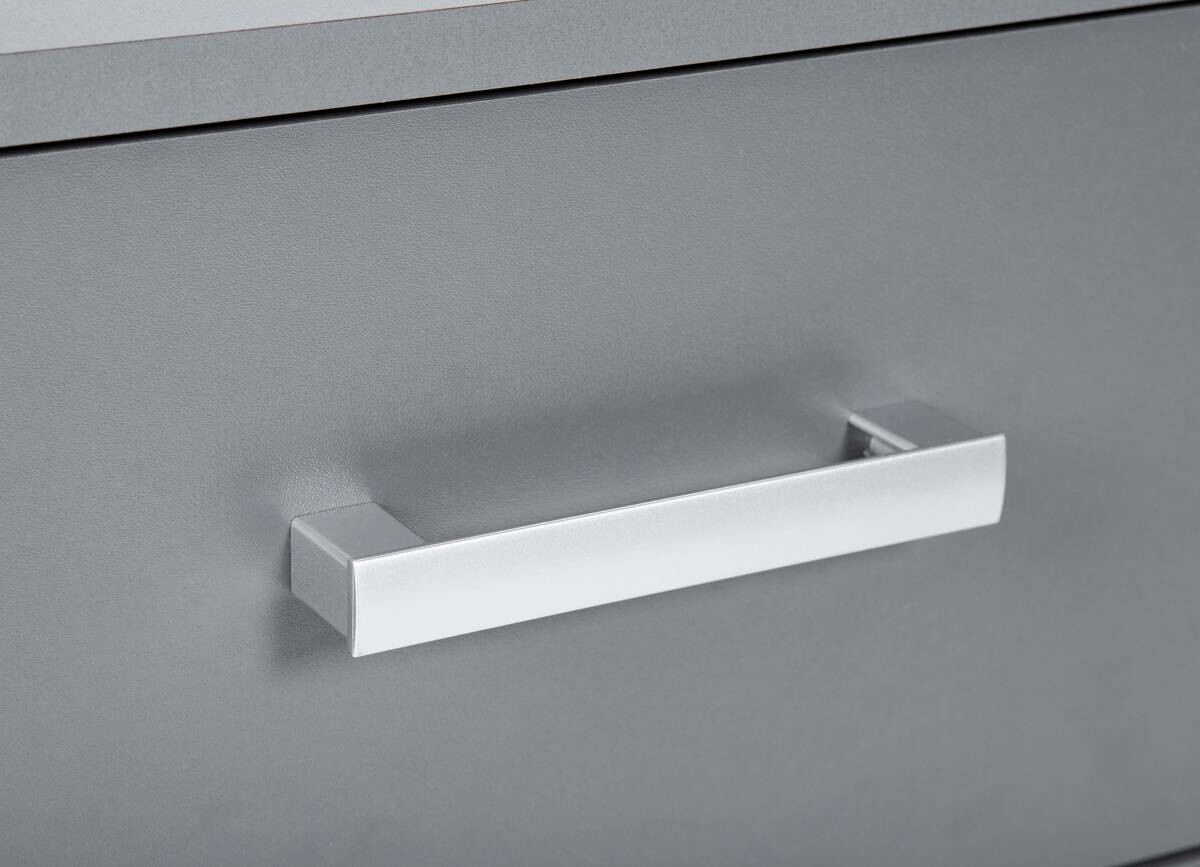 Kommode Elenzio Grafitgrau Optik B/H/T: ca. 121,8x50,8x40 cm