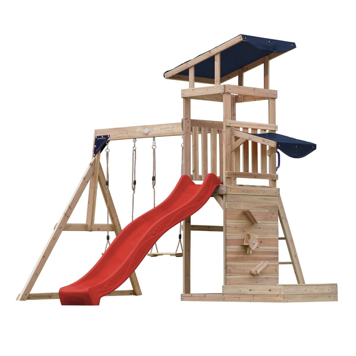 AXI Spielturm Malik rot B/H/L: ca. 345x270x336 cm