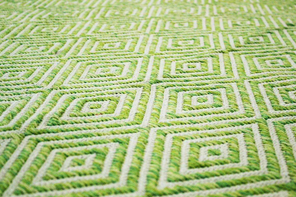 360Living Teppich Aperitif grün B/L: ca. 80x150 cm