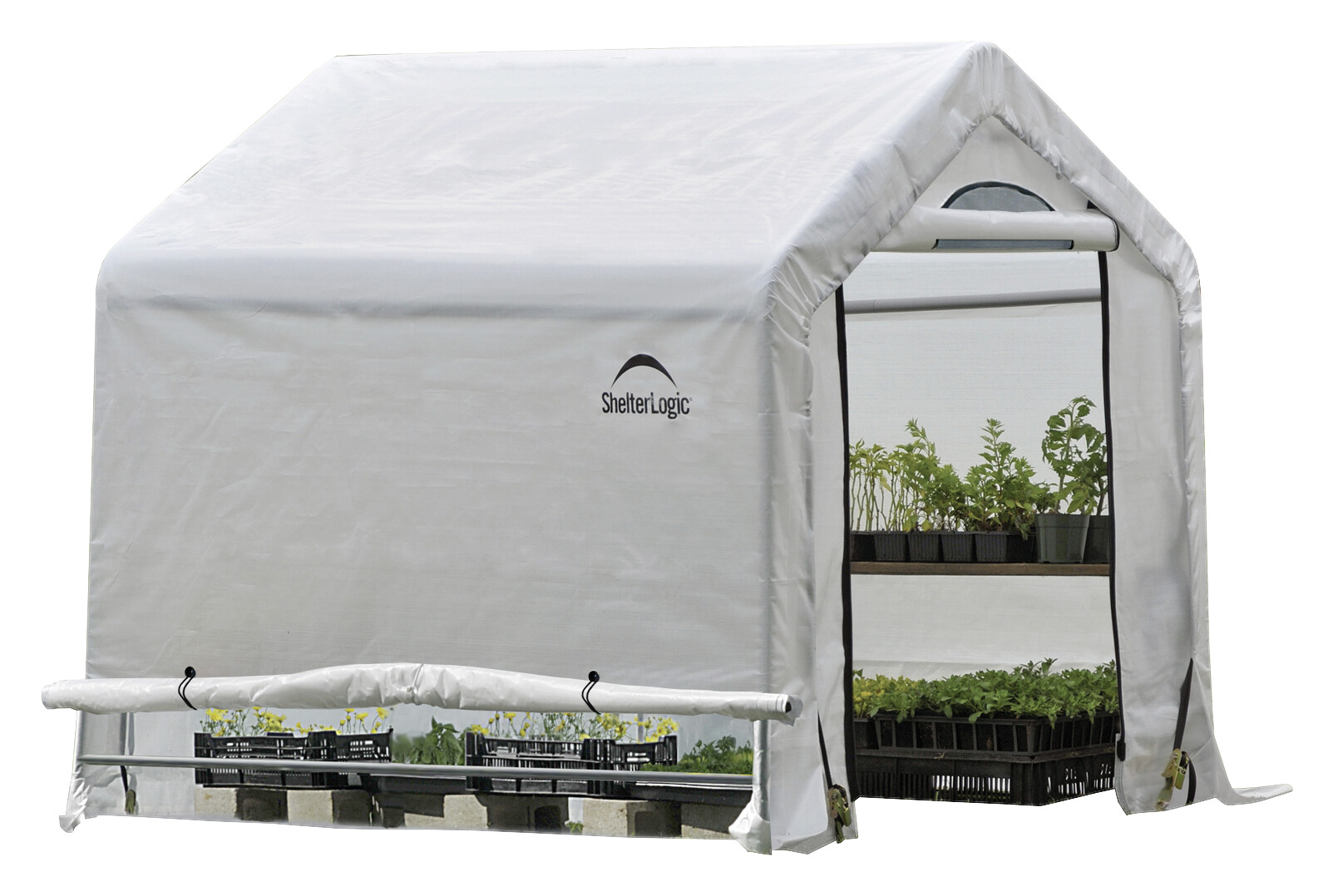 ShelterLogic Gewächshaus 3,24m² B/H/L: ca. 180x180x180 cm