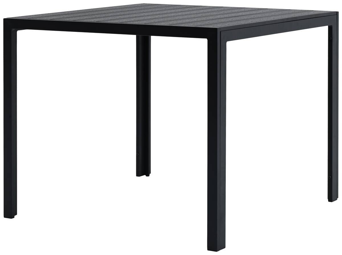 POCOline Gartentisch Mila schwarz Alu B/H/L: ca. 90x74x90 cm