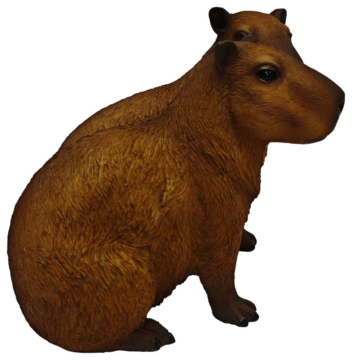 Dekorationsartikel braun Polyresin B/H/L: ca. 14x13x16 cm