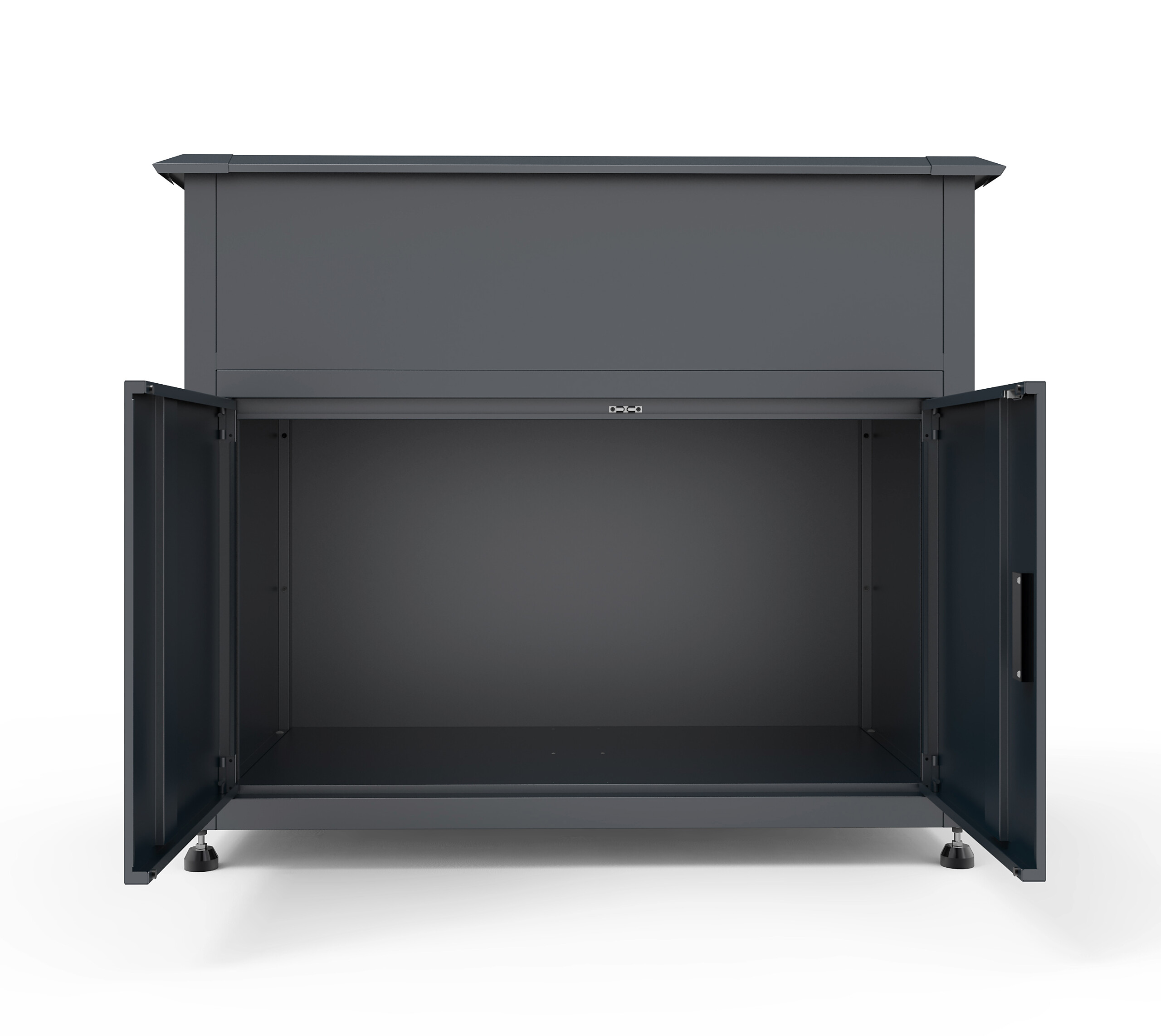 Westmann Hochbeet Plexa anthrazit Metall B/H/L: ca. 100x85x50 cm