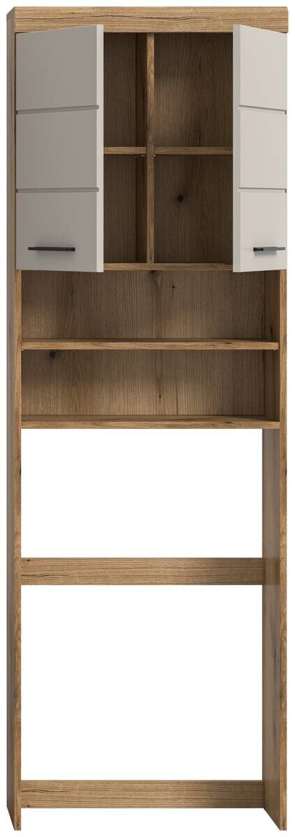 Waschmaschinenumbauschrank Scout Evoke Oak Nachbildung Kaschmirgrau Nachbildung B/H/T: ca. 63x191x24 cm