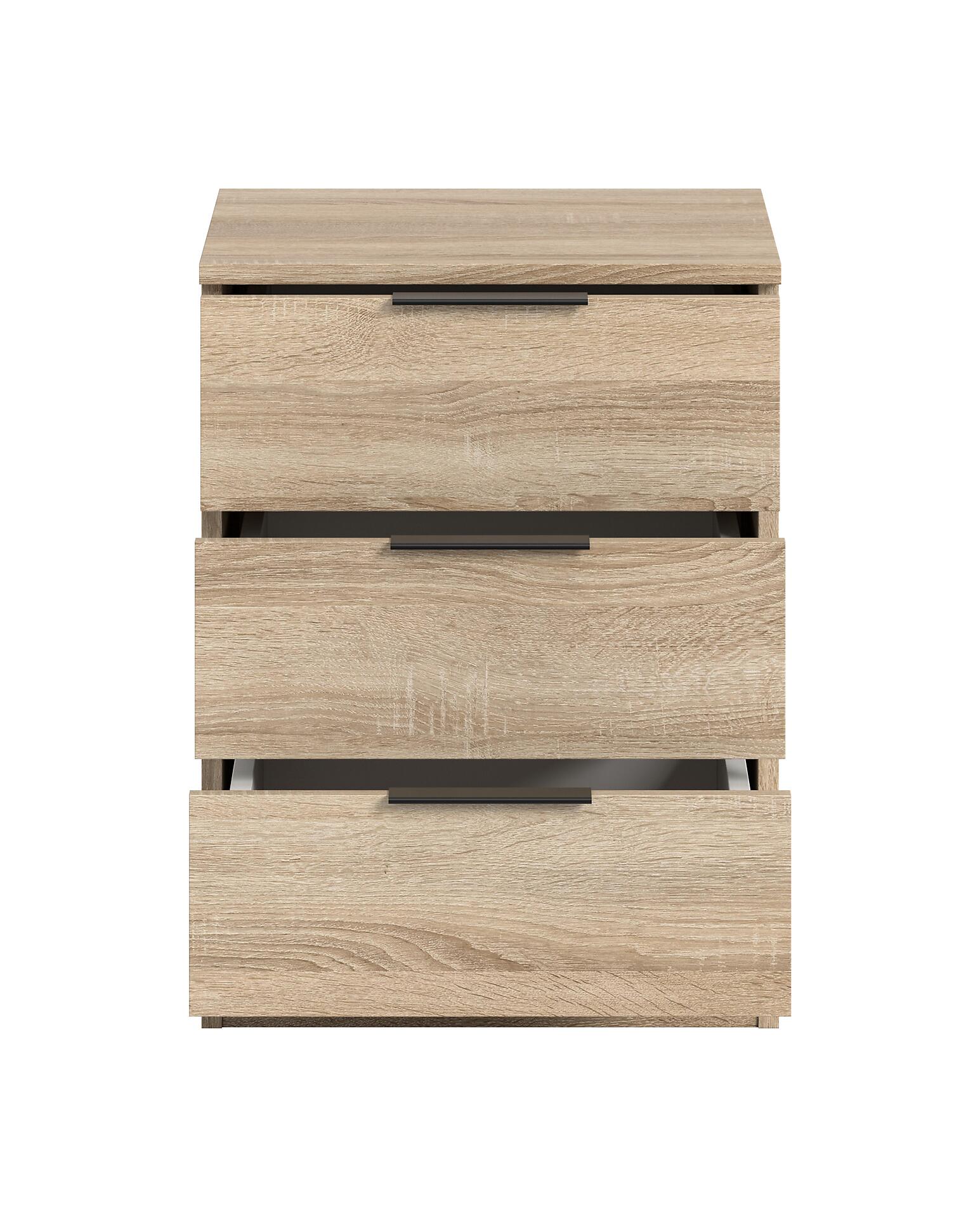 Nachtkonsole KOPENHAGEN Eiche Sonoma Nachbildung B/H/T: ca. 45x60x40 cm