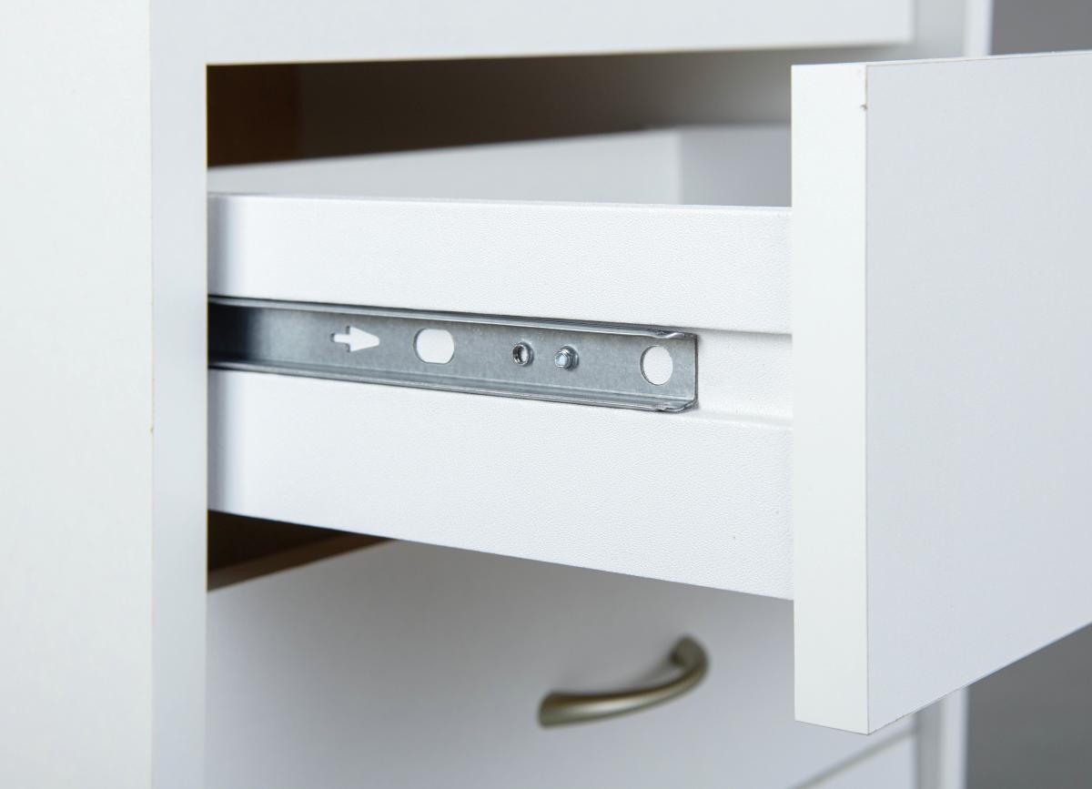 Rollcontainer Pronti weiß B/H/T: ca. 40x65x36 cm