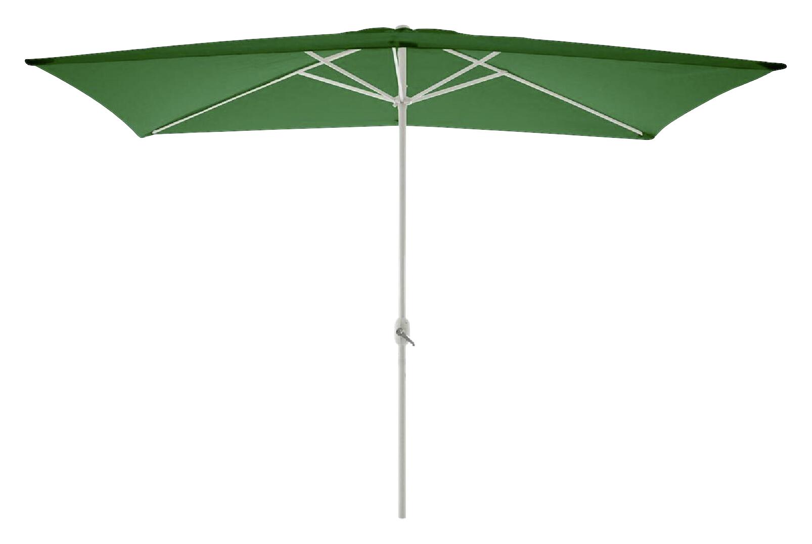 VCM Sonnenschirm grün Polyester-Mischgewebe B/H/L: ca. 200x235x300 cm