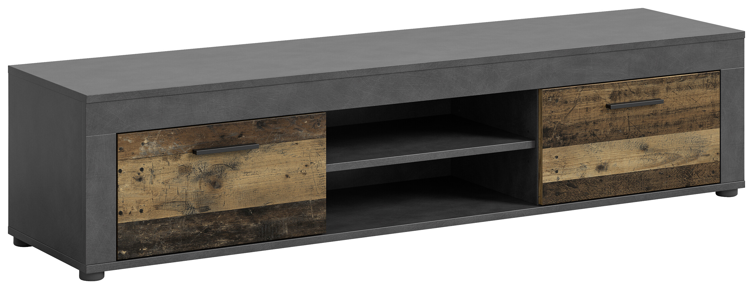 Lowboard Jam Matera Nachbildung Old Wood Nachbildung B/H/T: ca. 37x160x40 cm