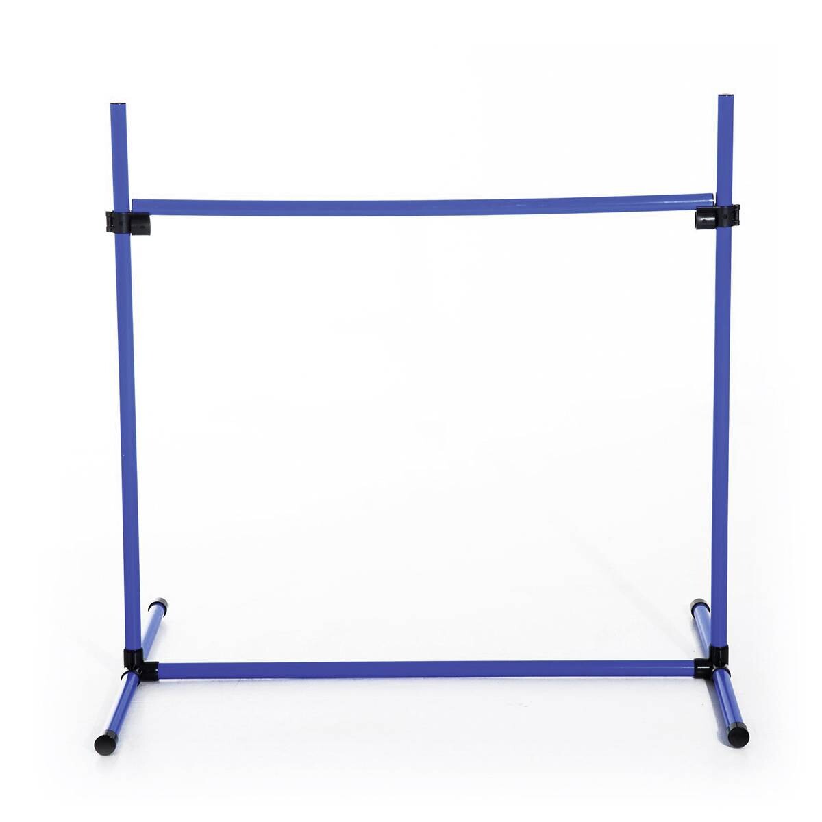 PawHut Agility Hürdenset blau Kunststoff B/H/L: ca. 65x95x95 cm