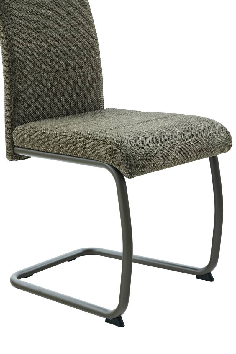 Schwingstuhl Florenz grün Webstoff B/H/T: ca. 43x99x60 cm