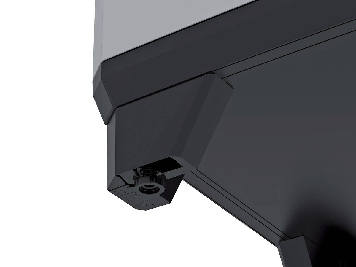 Keter Kunststoffschrank Stilo grau Kunststoff B/H/T: ca. 68x173x39 cm